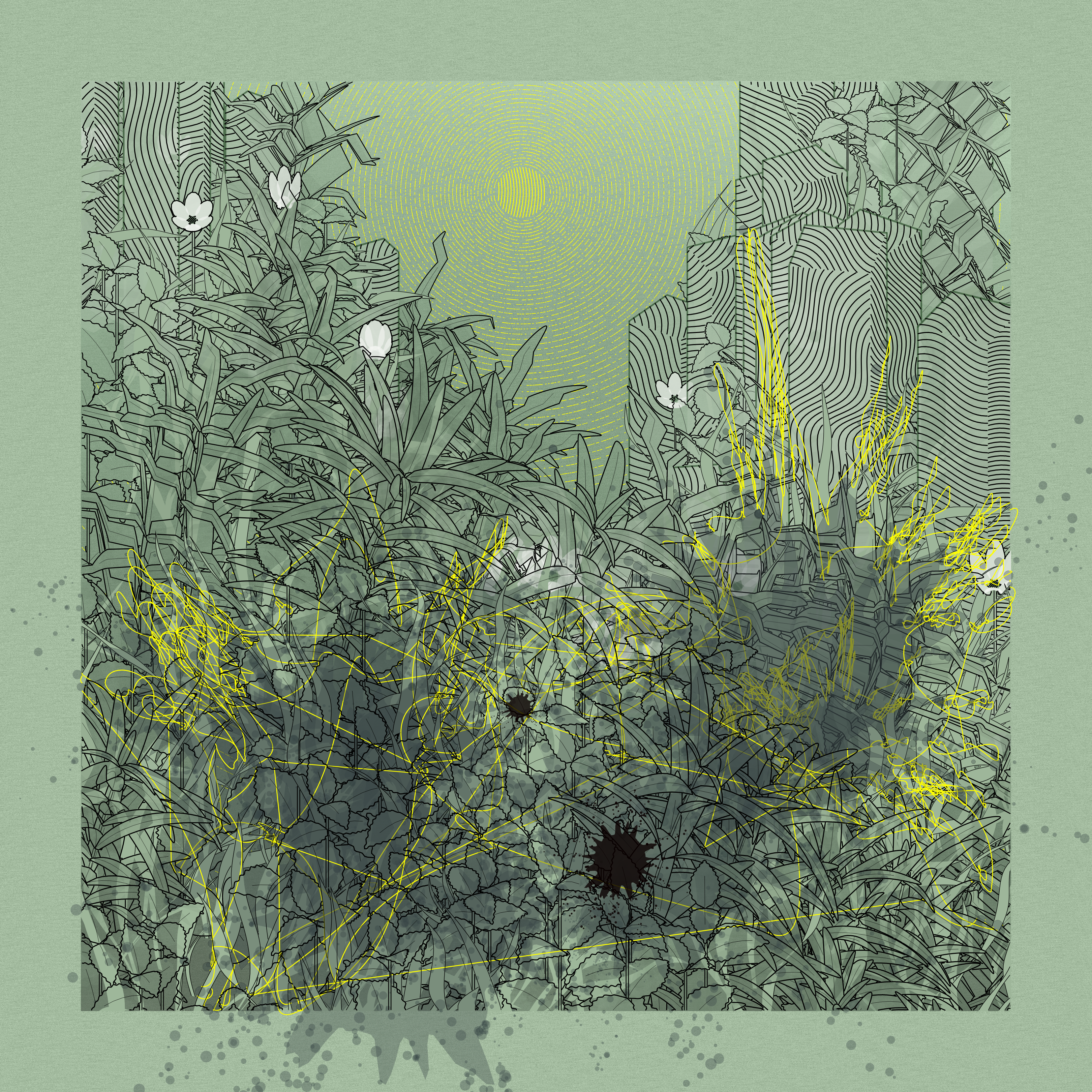 Landscape with Carbon Capture #4125