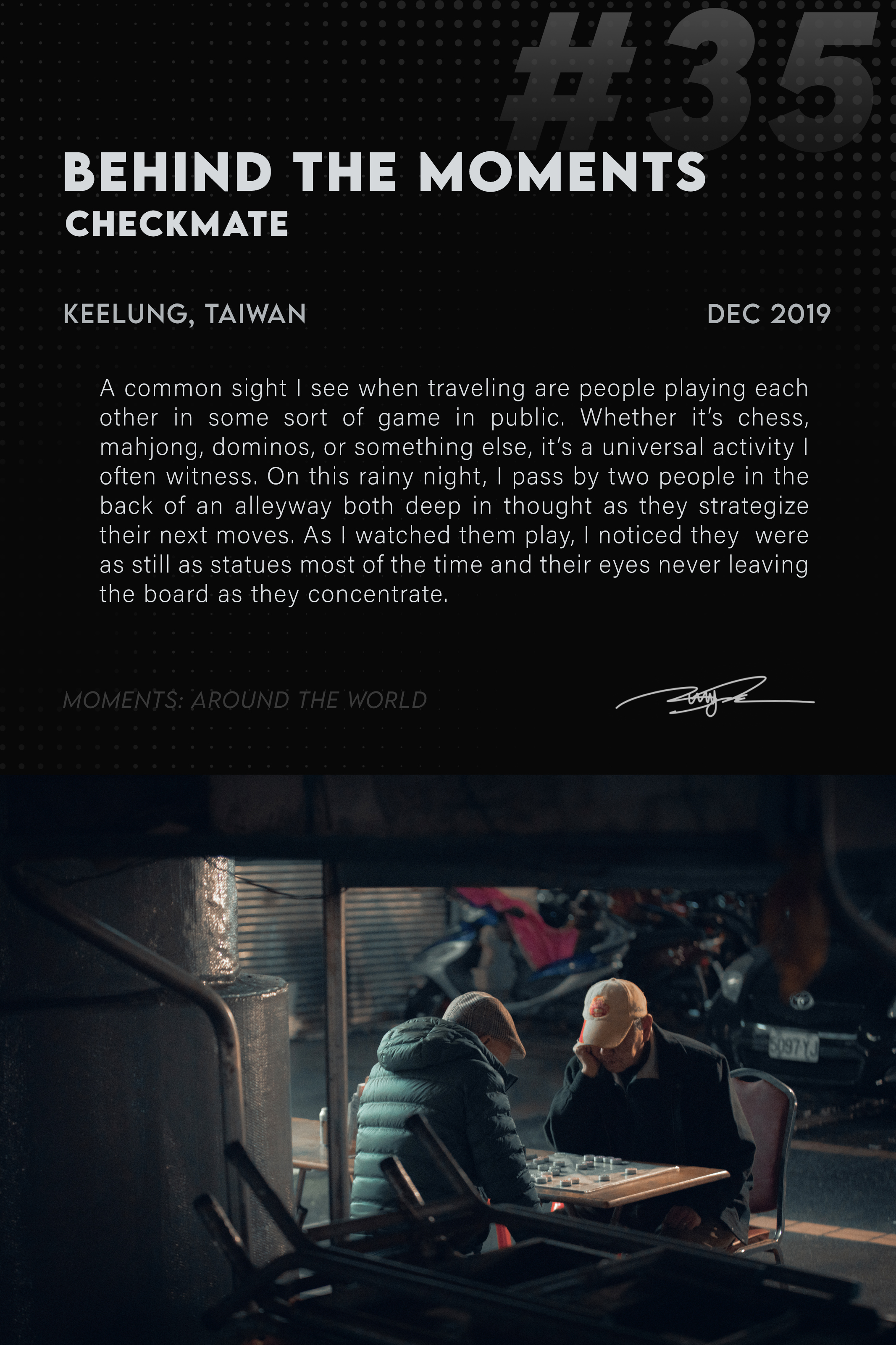 Checkmate - Behind the Moments #35