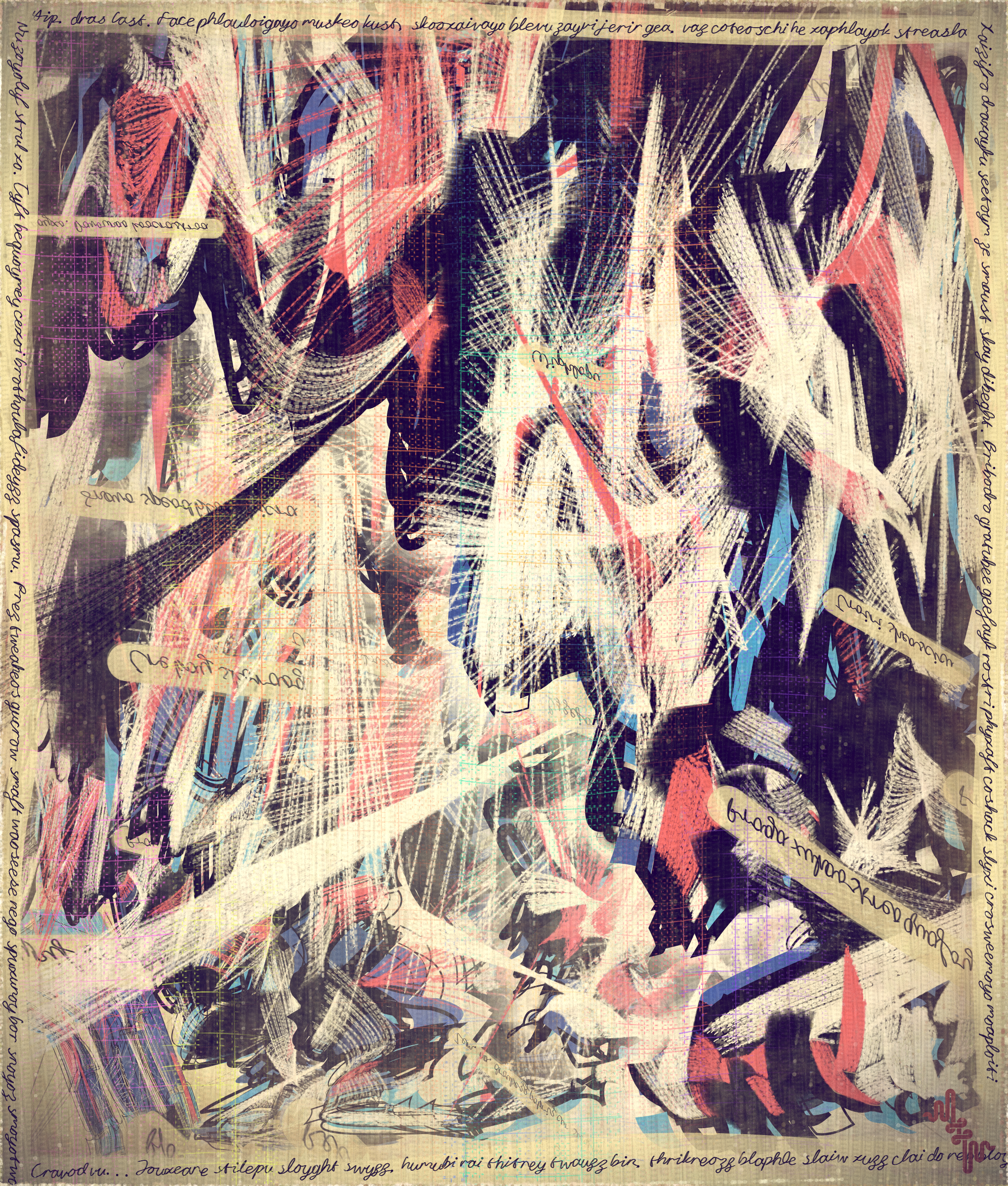 Amplitudes of Canvas #155