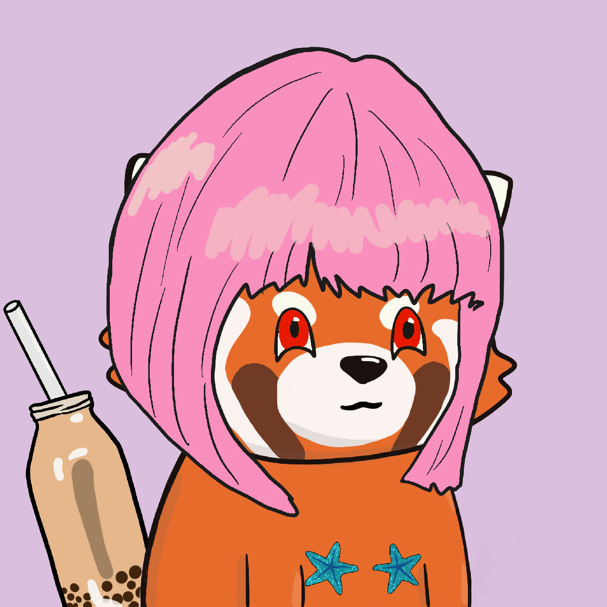 Okay Red Panda #6595