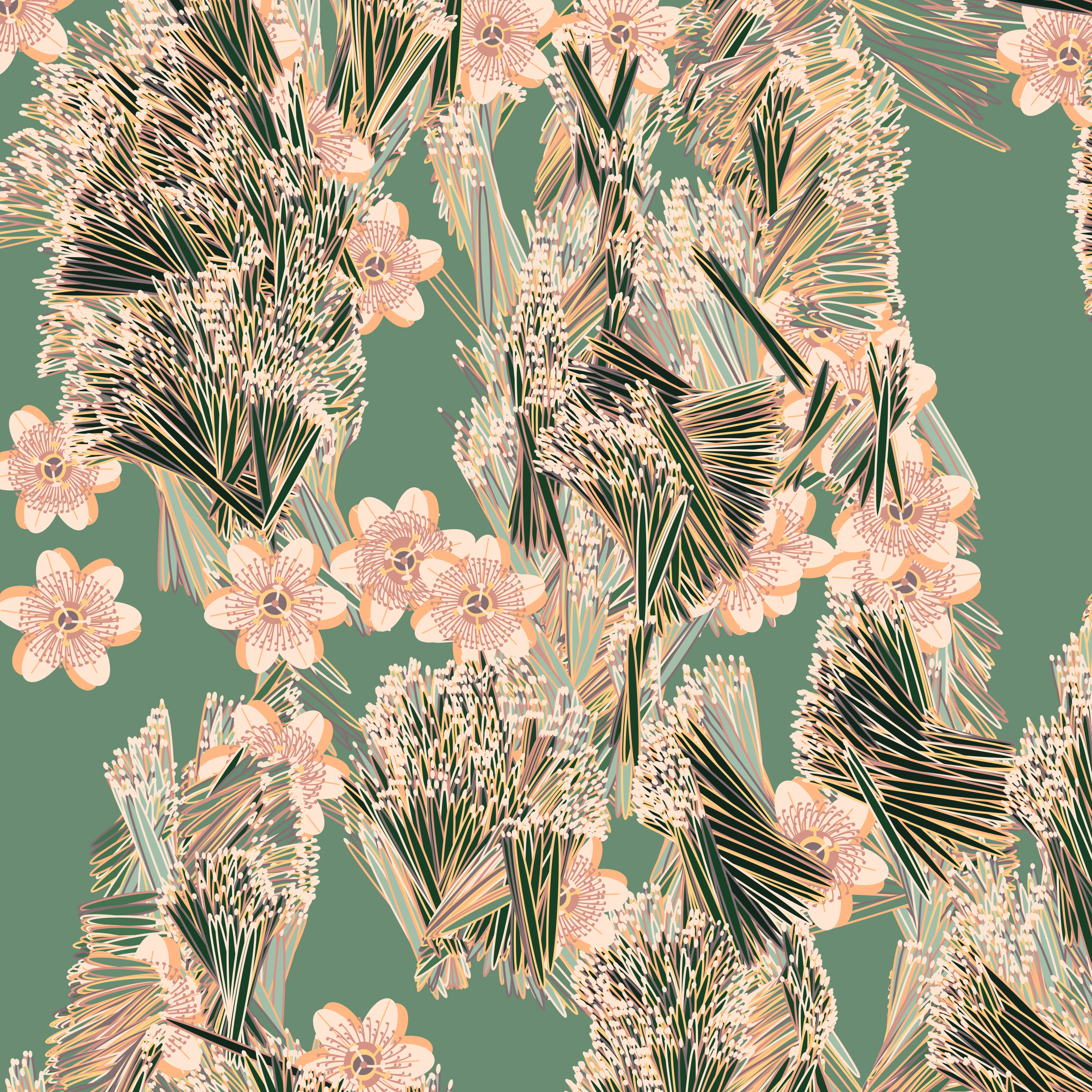 Fragments of an Infinite Field #820
