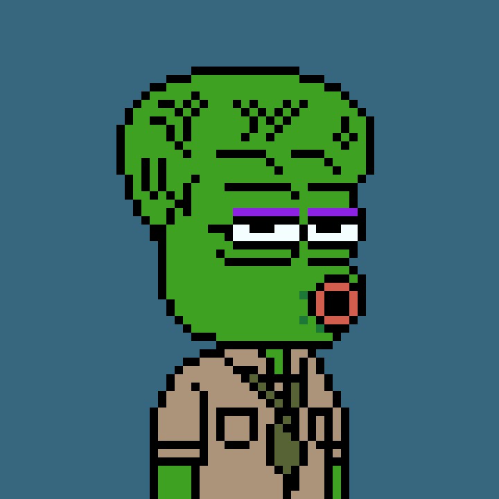 Foul Pepe Frog #7328