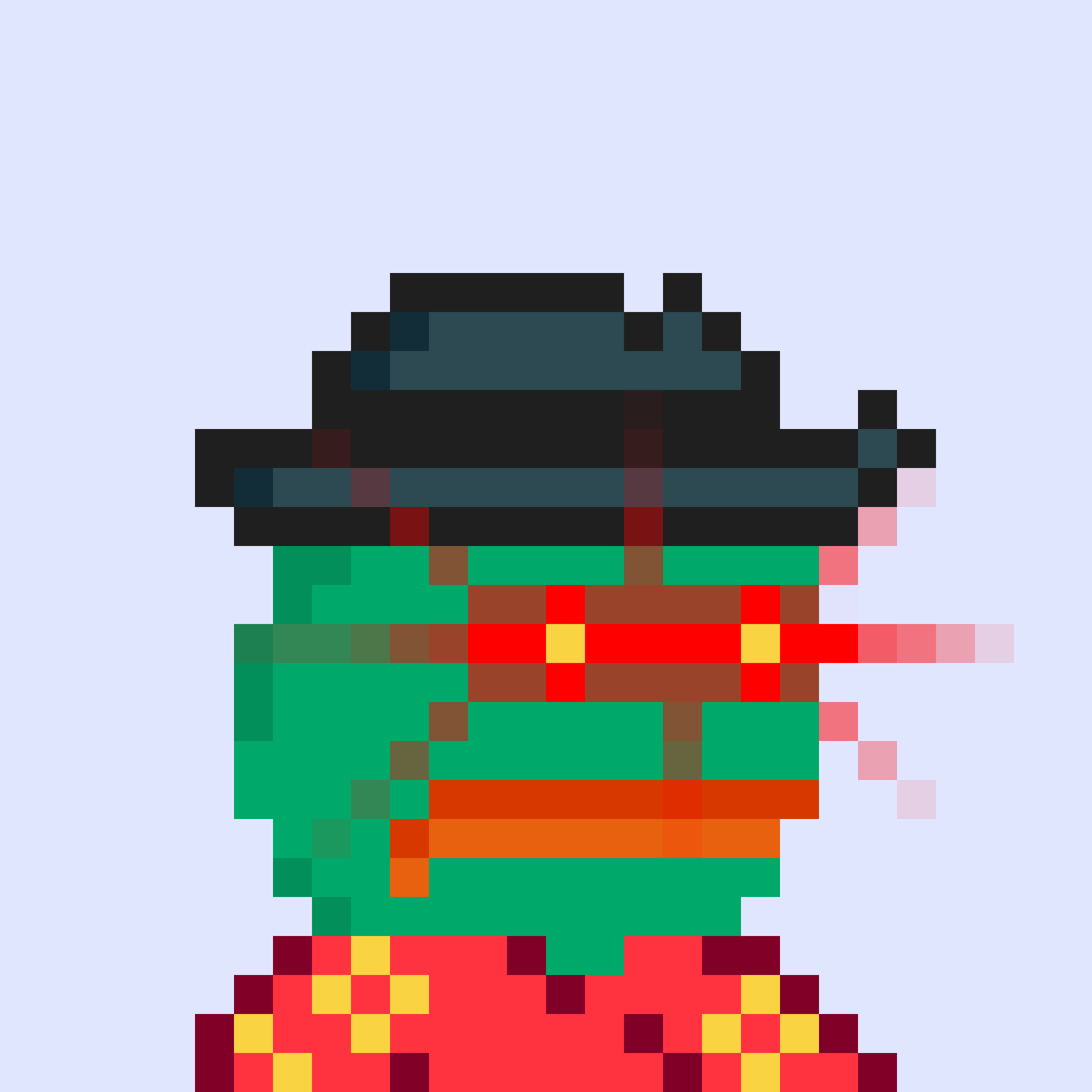 Rare Pixel Pepe #2057