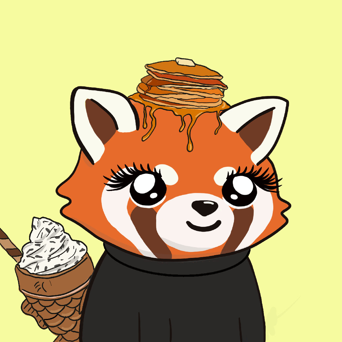 Okay Red Panda #7415