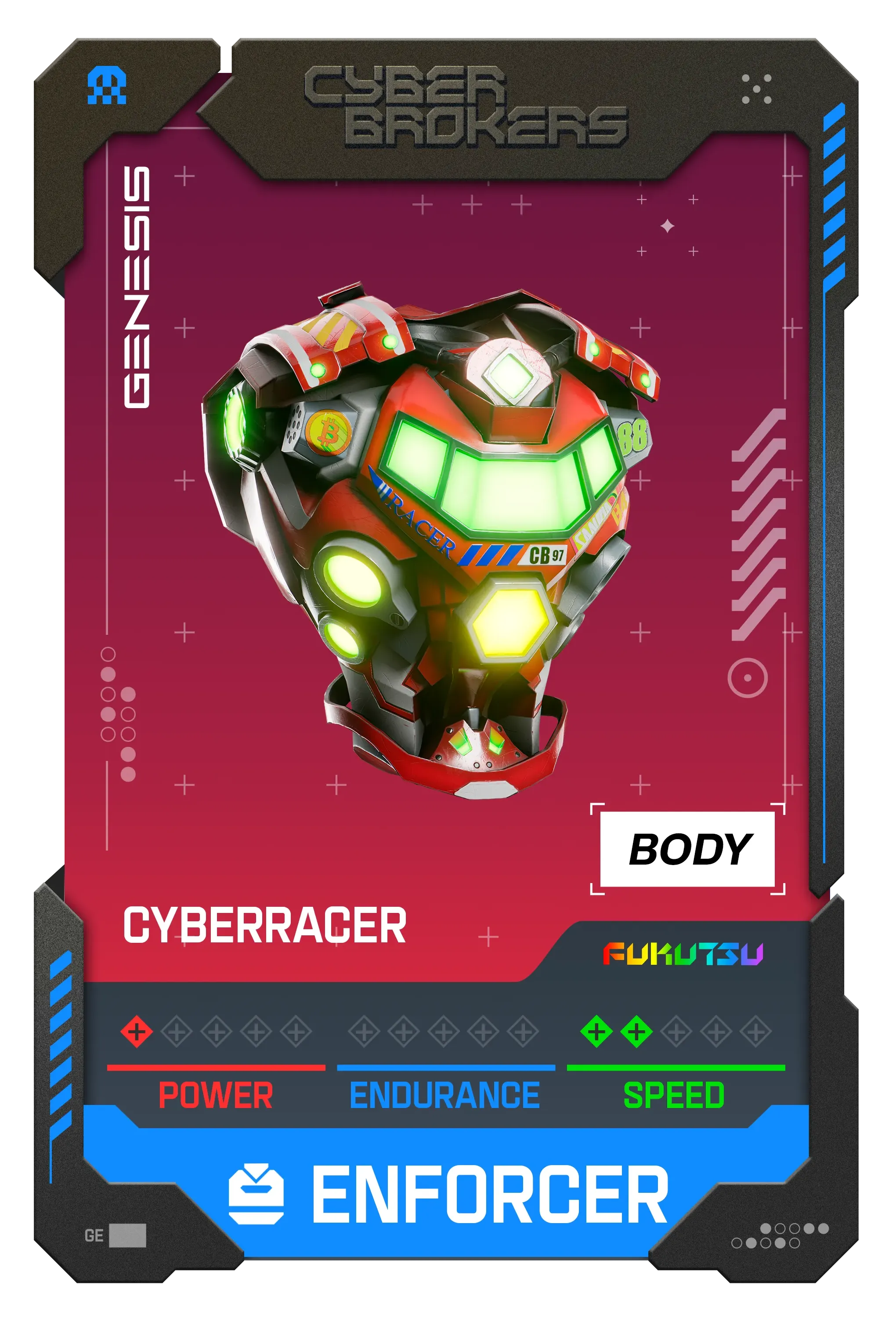 CyberRacer Enforcer Body 