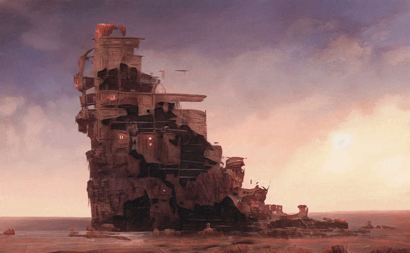 A Deserted Residence