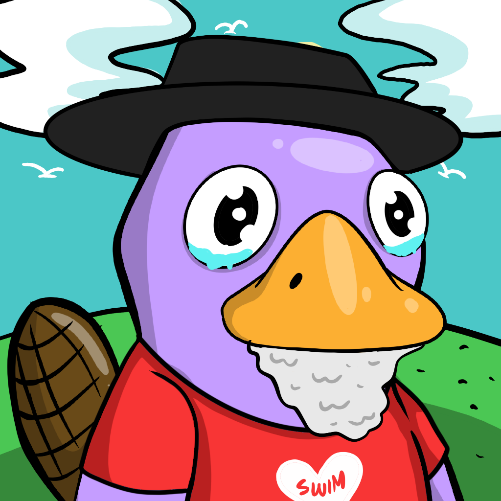 Perky Platypus  #3627
