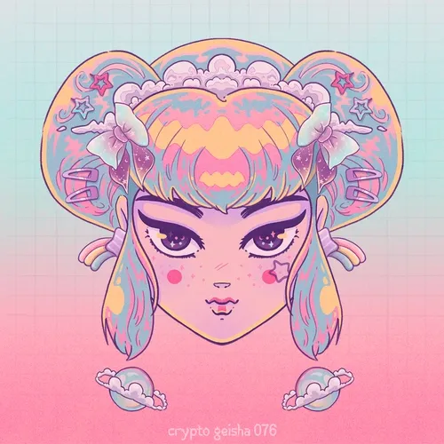 Crypto Geisha 076 - by LeishaSan