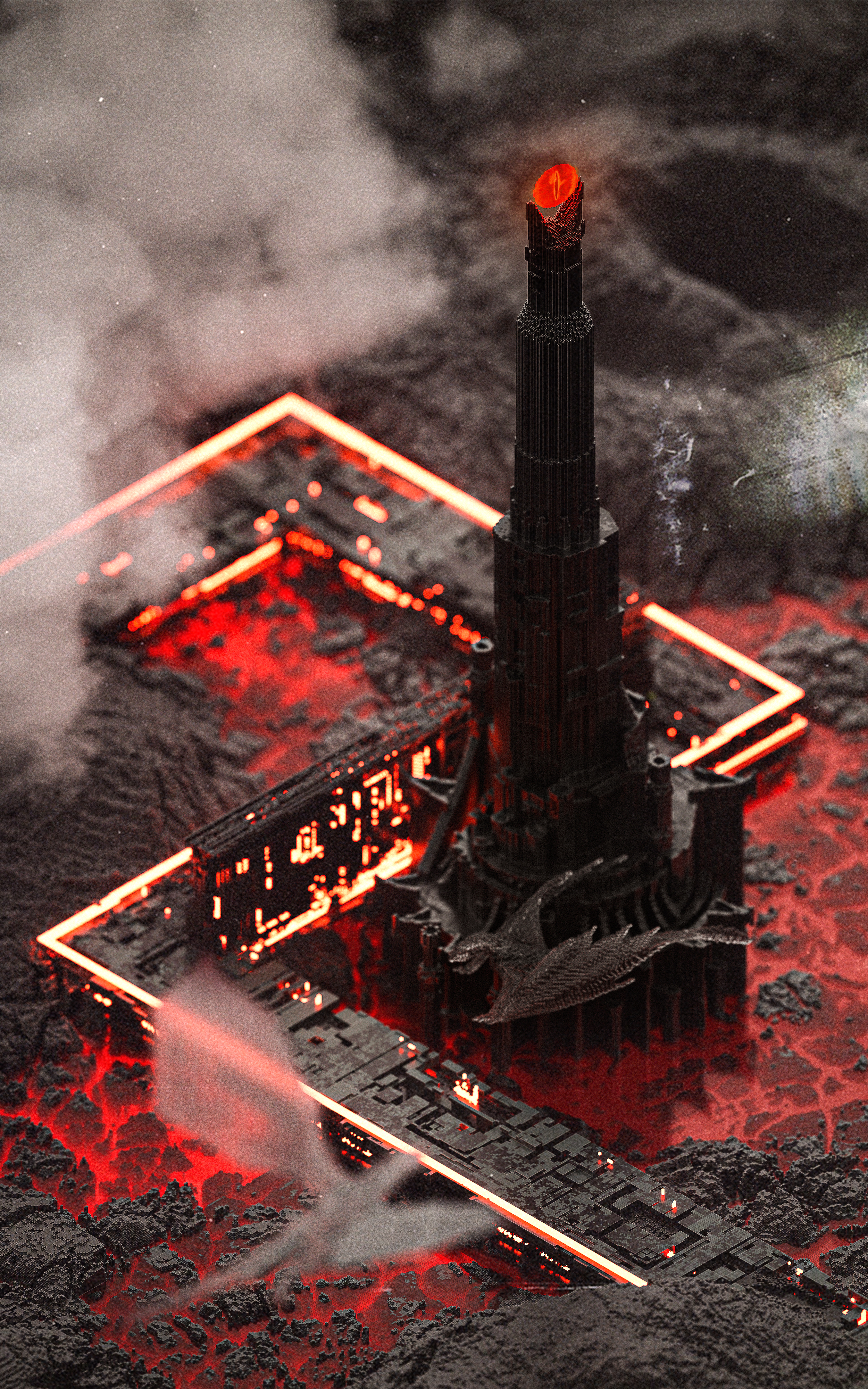 The eye of sauron