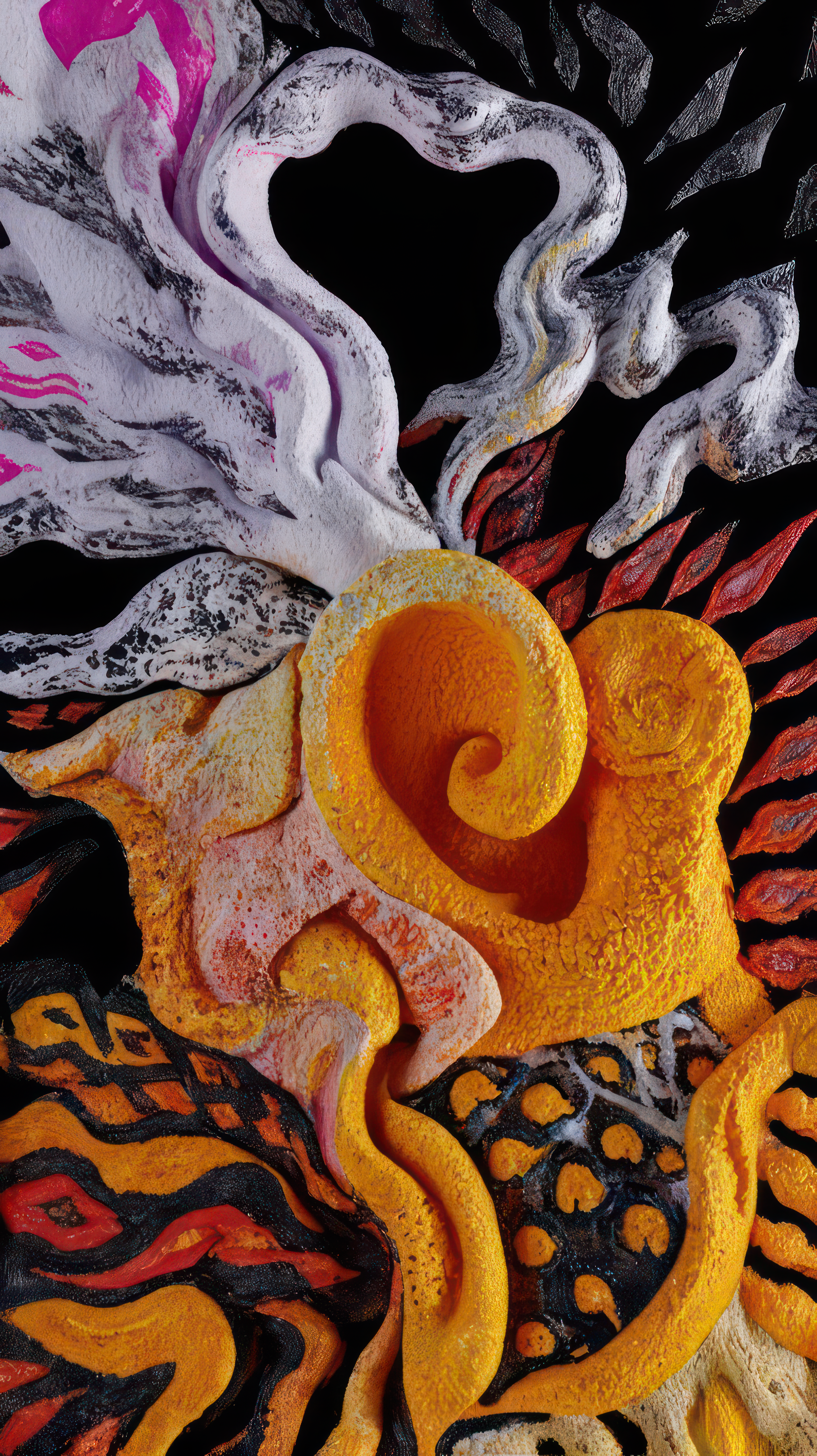 Winds of Yawanawa #102 by Yawanawa and Refik Anadol