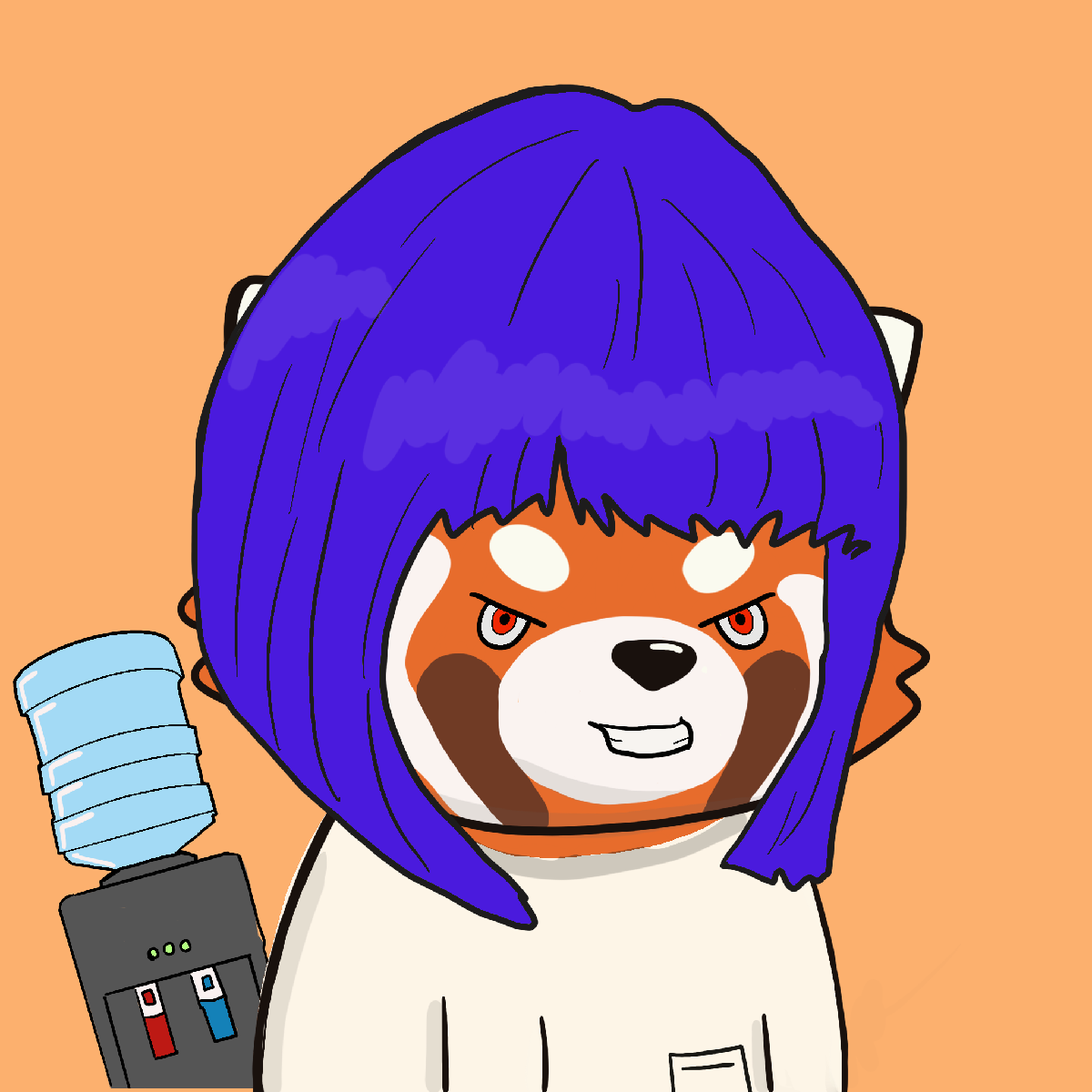 Okay Red Panda #6687