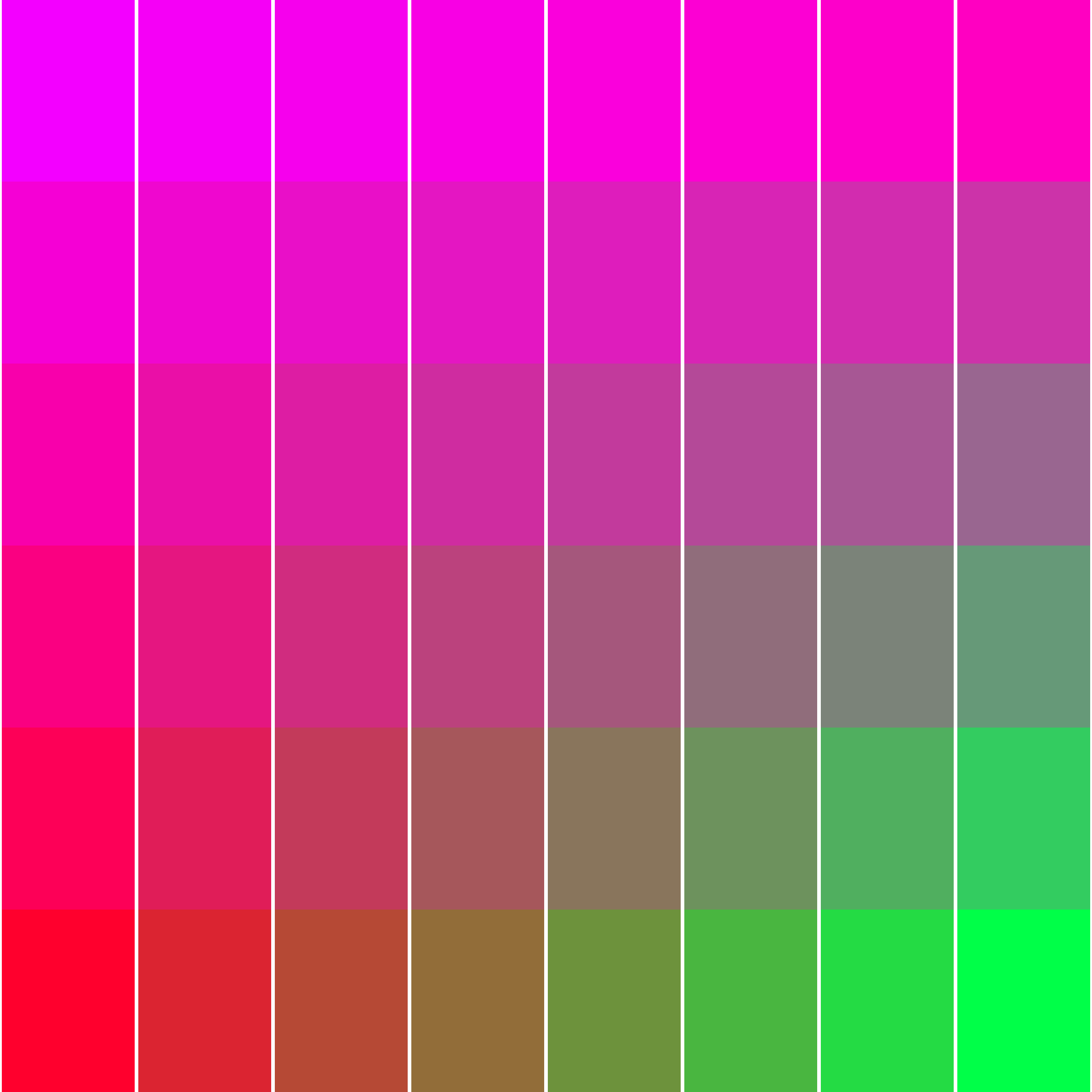 Color Study #1701