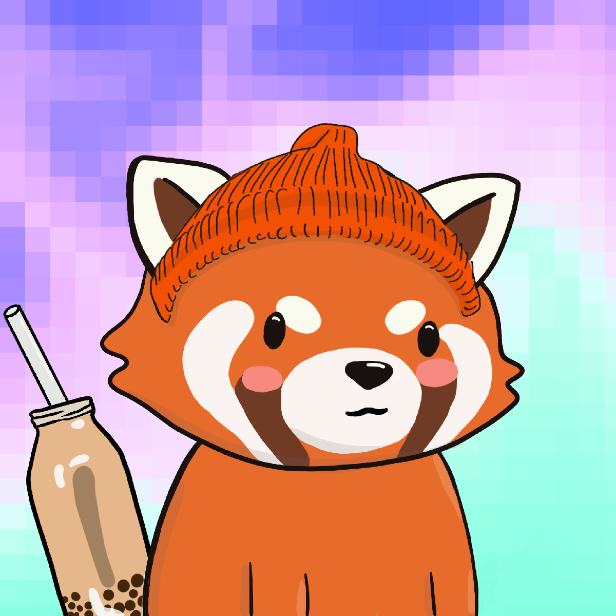 Okay Red Panda #7455