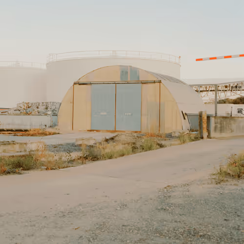 The hangar