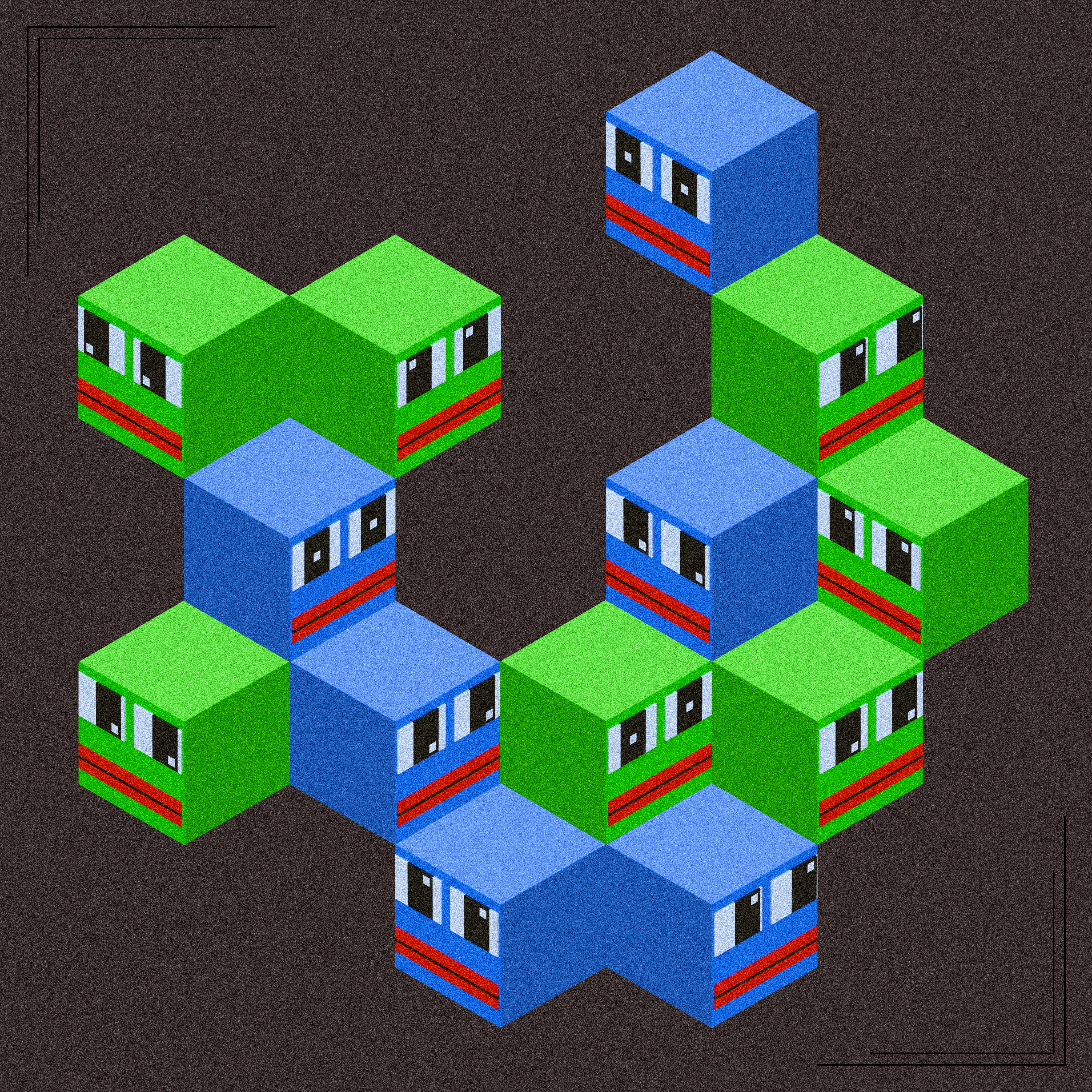 Isometric Pepe #18