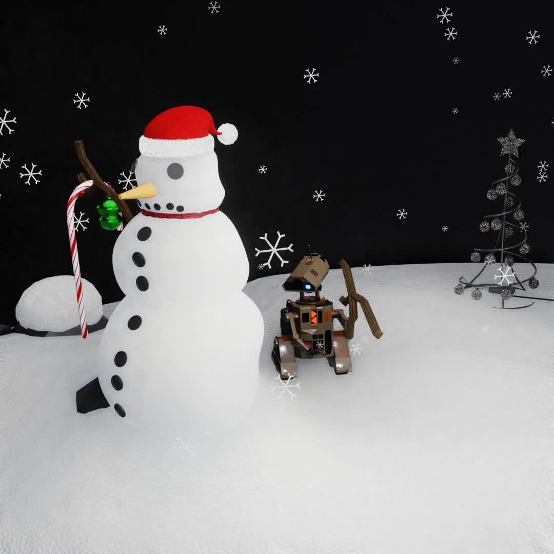 Robot Merry Christmas #10/133
