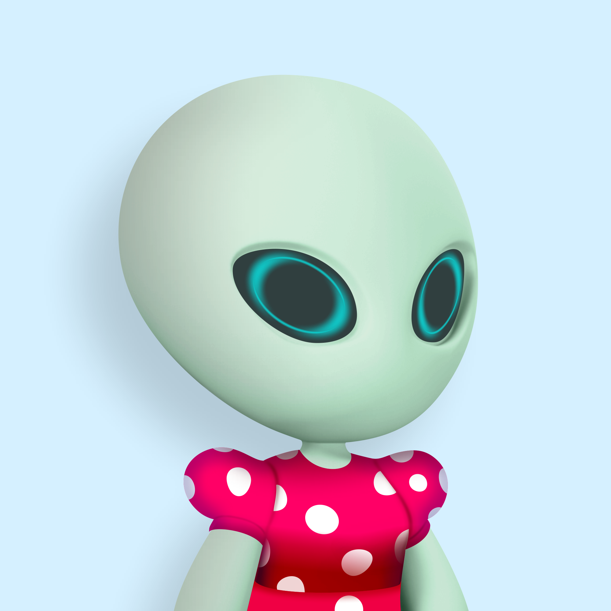 Alien Girl 456