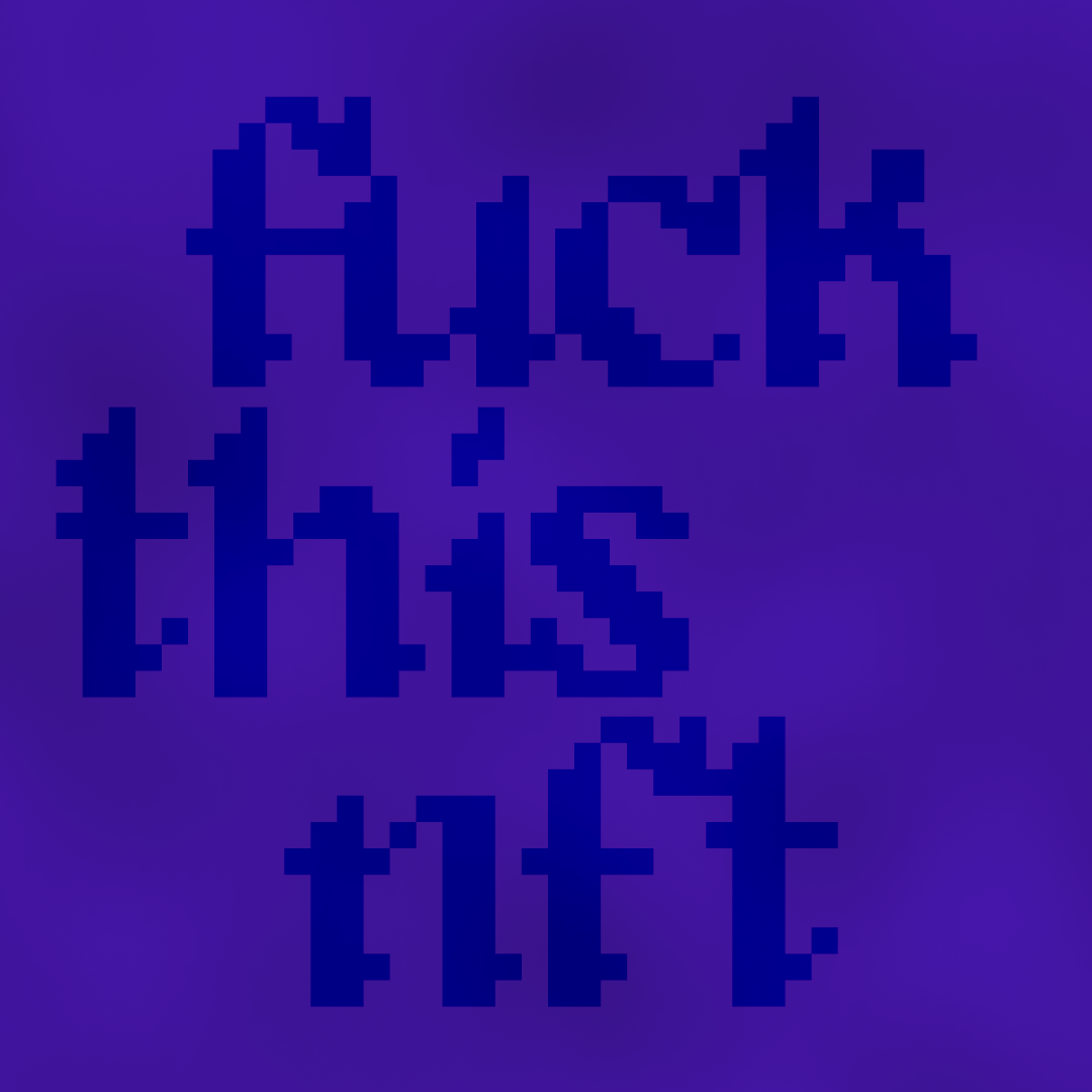 fuck (this nft) #5052