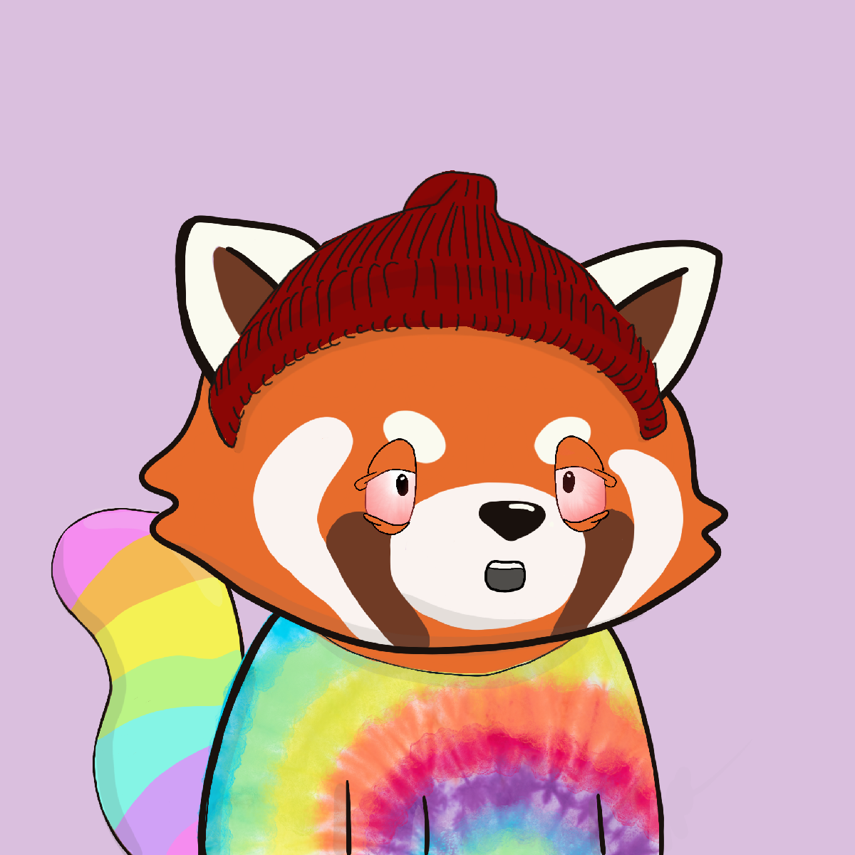 Okay Red Panda #6582