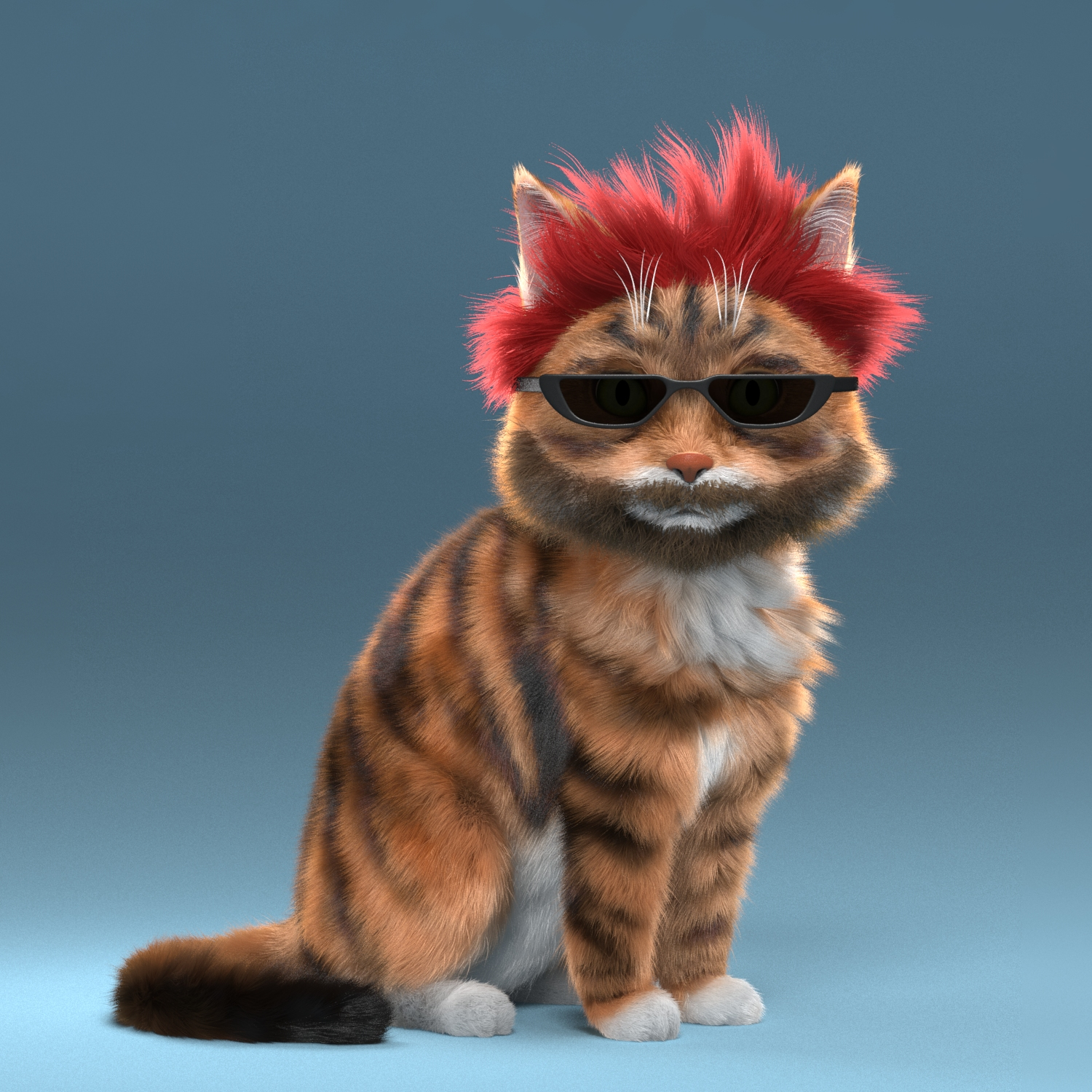 Fluffy PunkCat #2417