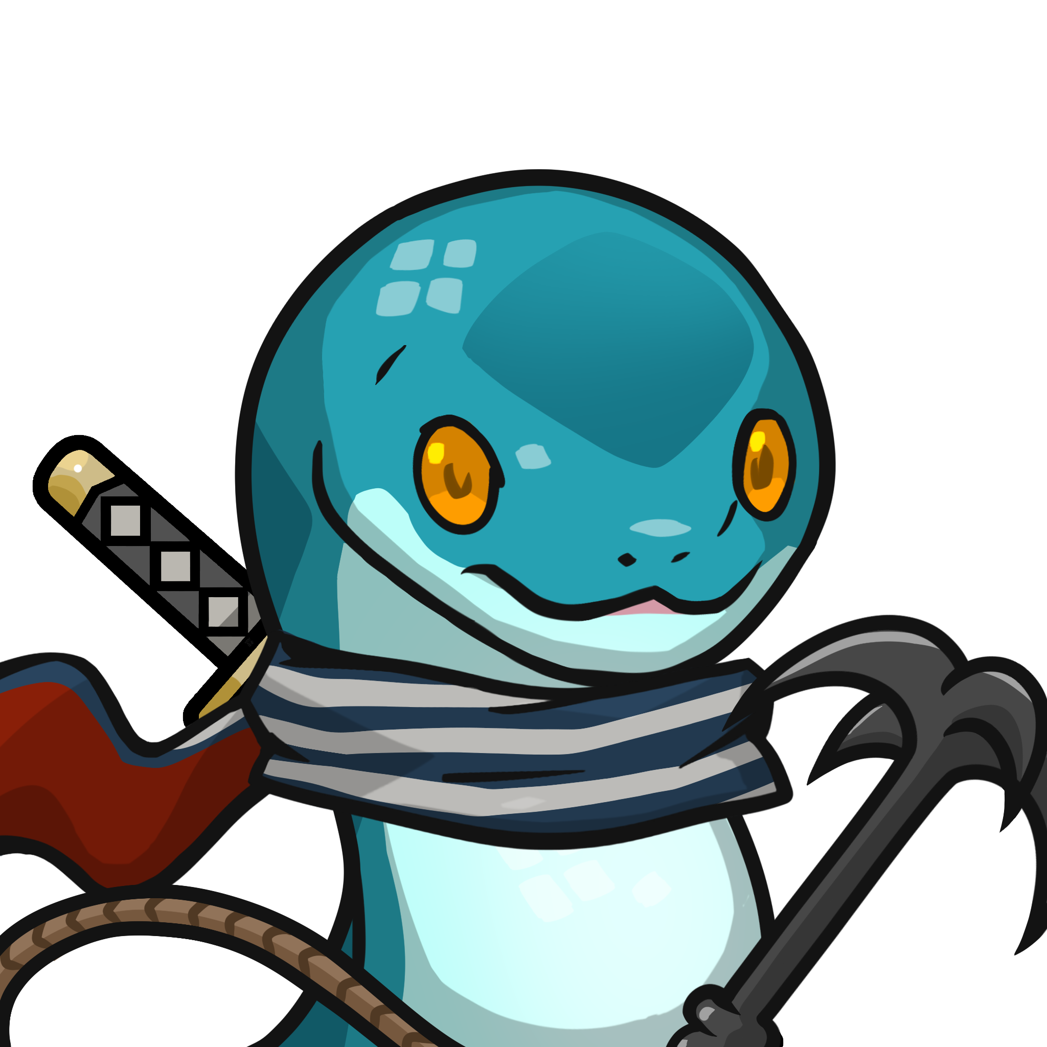 Orochi-Cute little blue one #22073