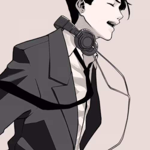 laughing man