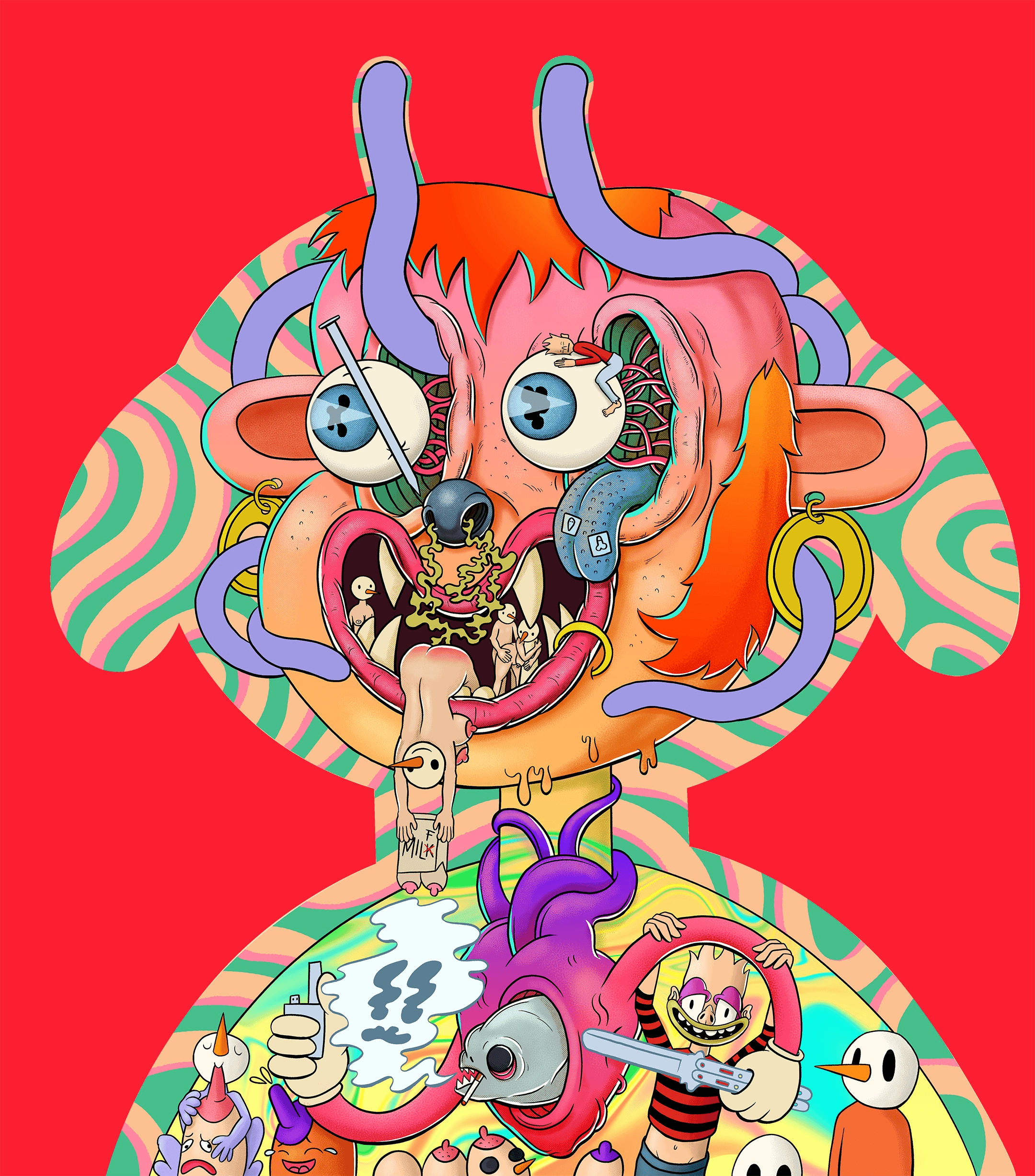 Voodoo Salad X Wooden Cyclops Skinned Alive 2: Endangered Pspecies  