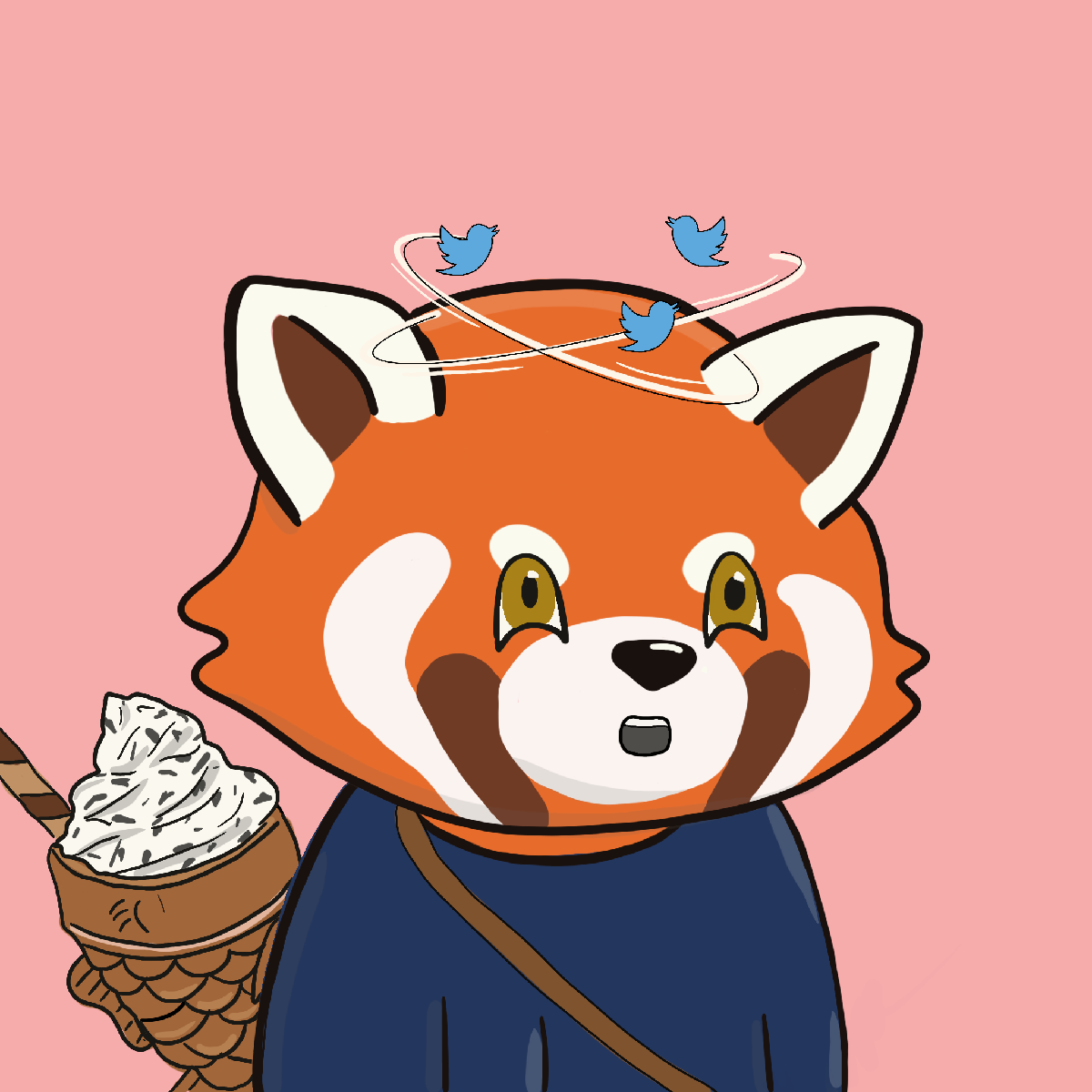 Okay Red Panda #7230