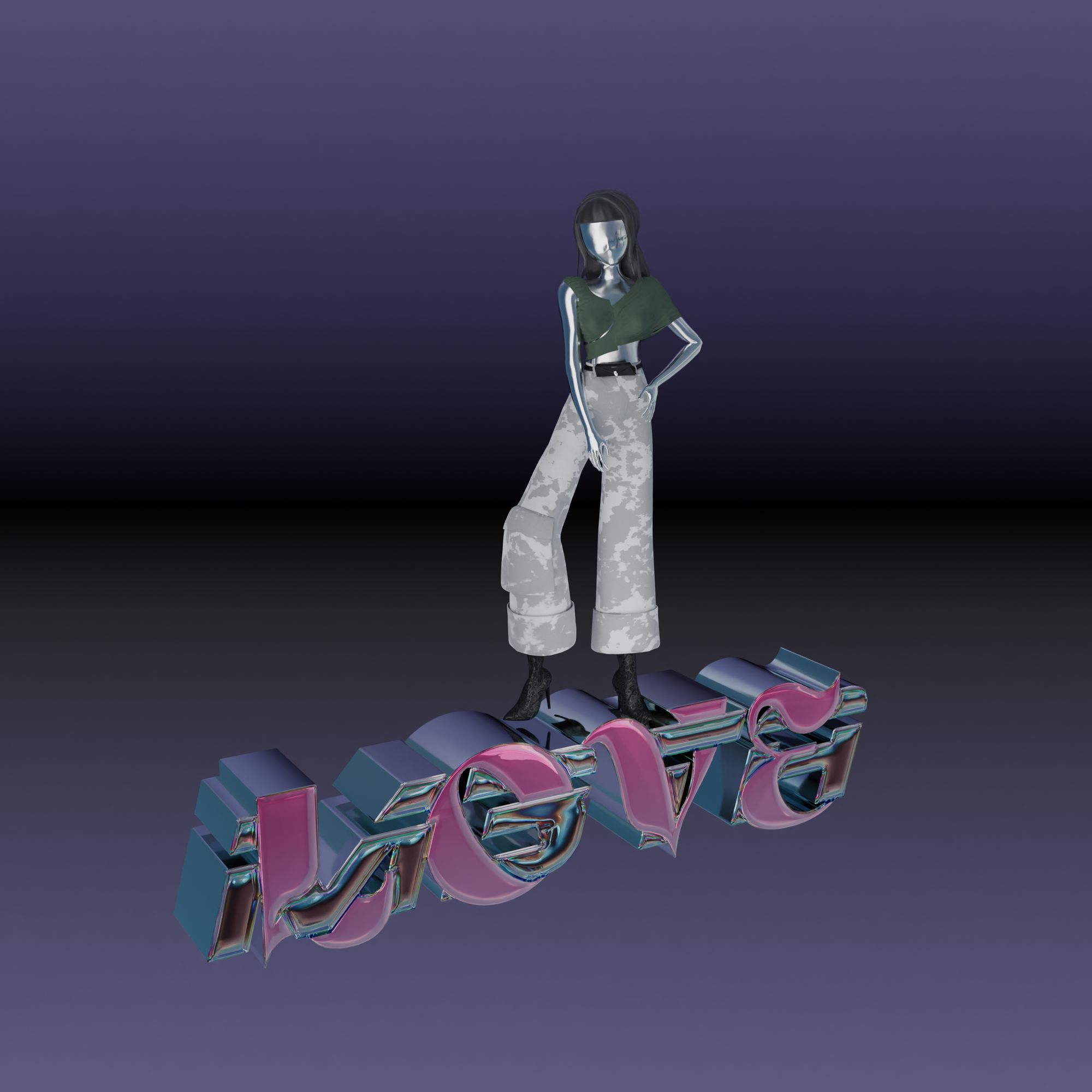 LIGHTSUM Juhyeon M3TALOVE Rare Outfit by Weinsanto #004