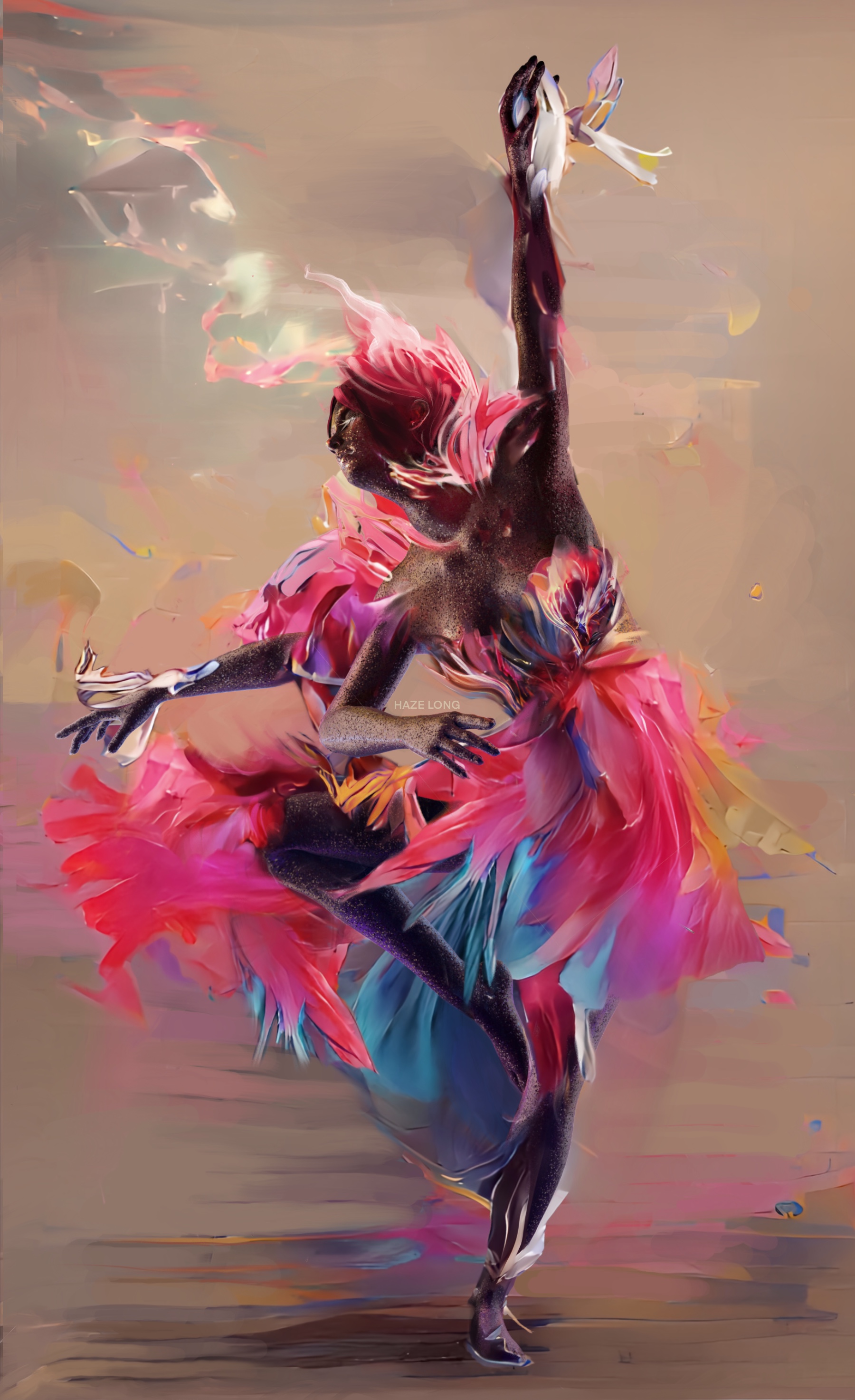 Balletic Pixel Motion