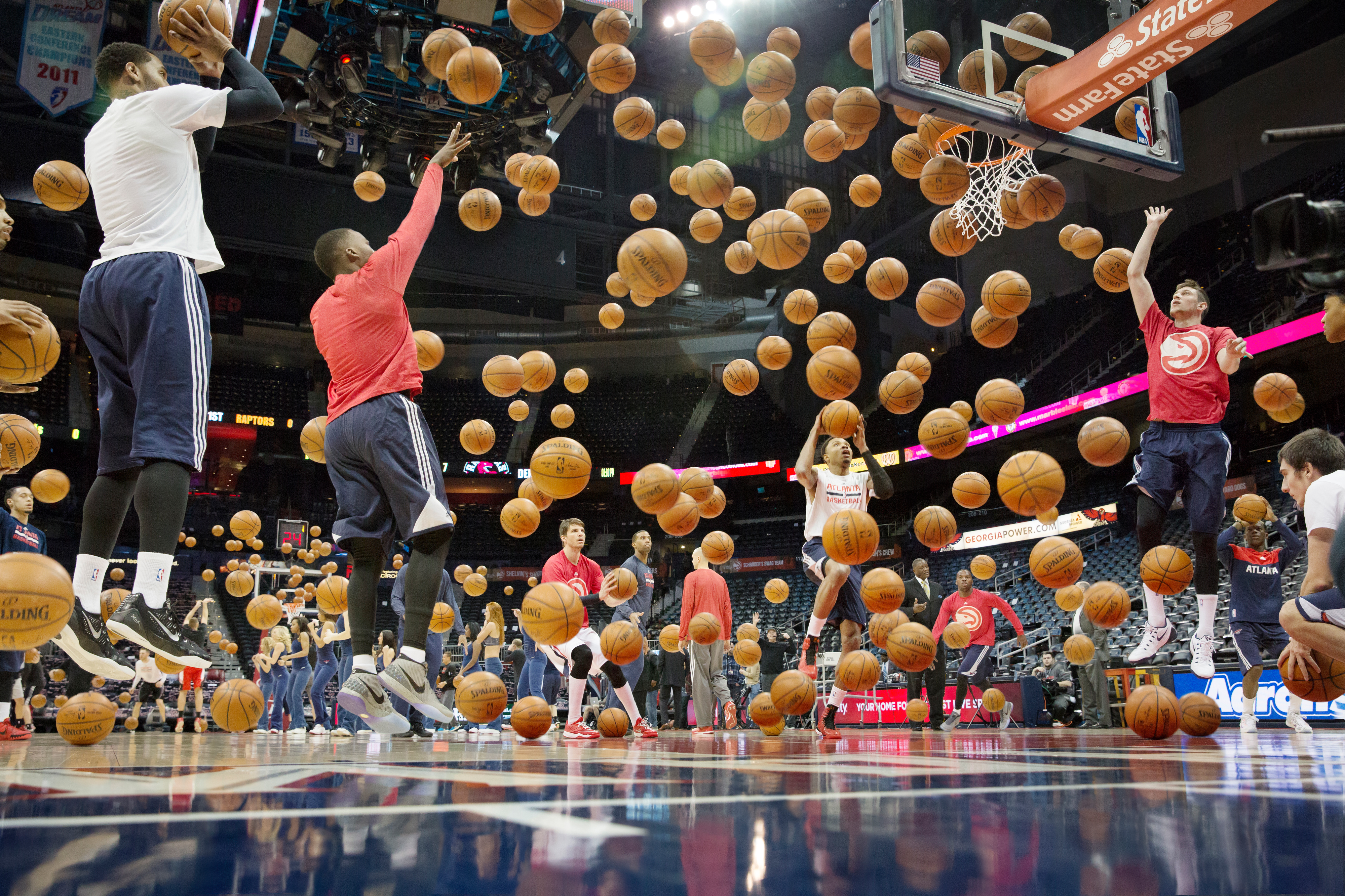 Atlanta Hawks from Under