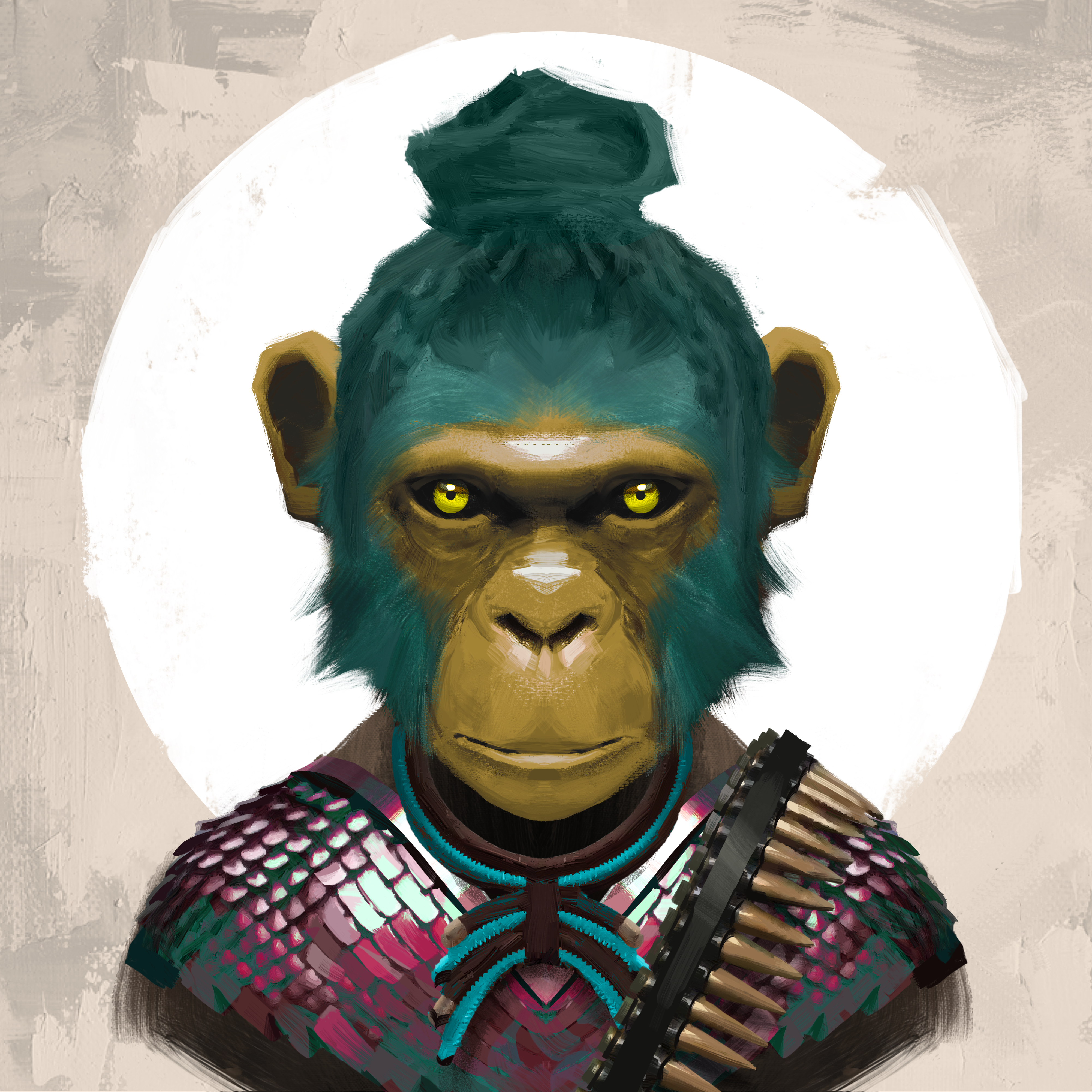 Angry Ape Army Valkyrie #0107