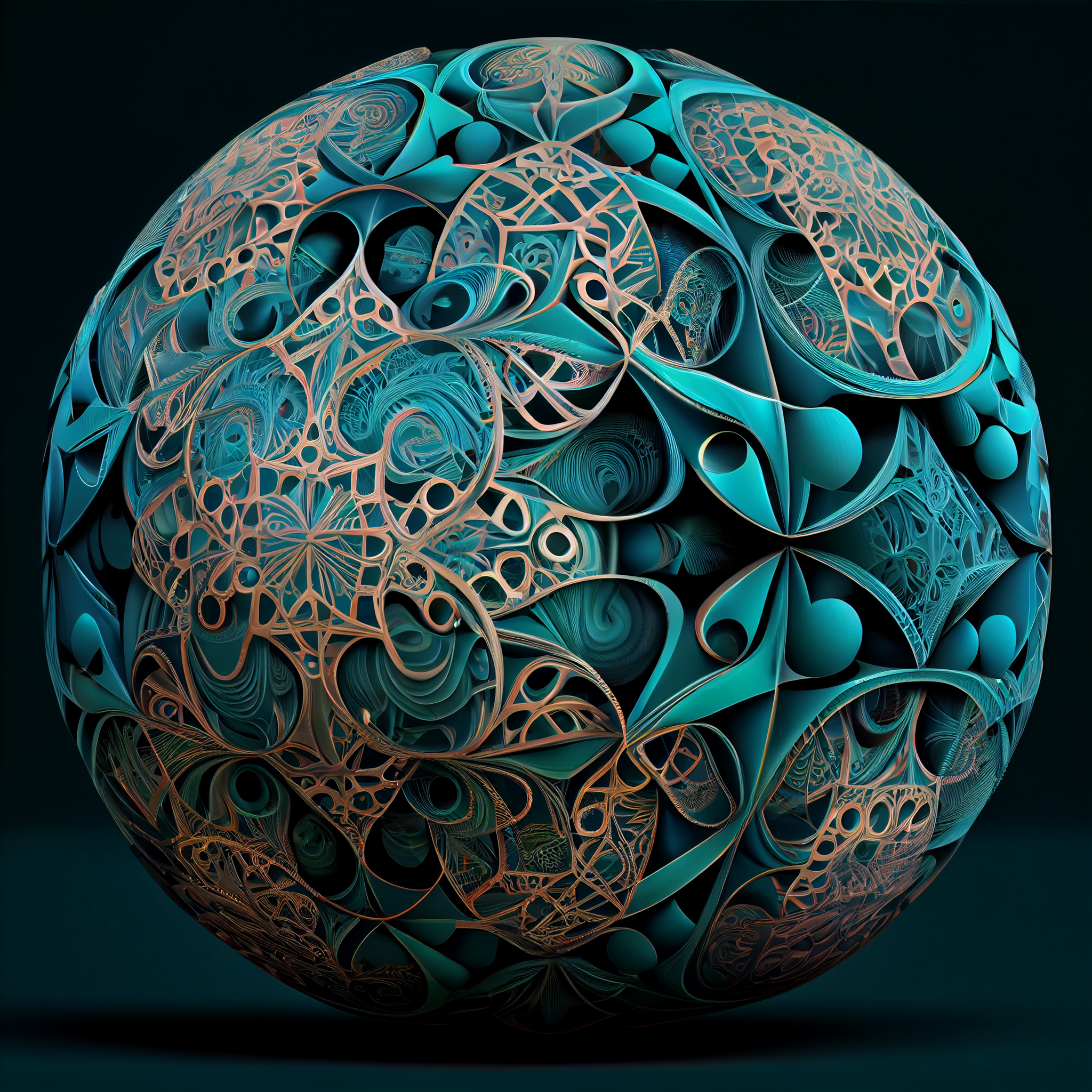 Riemann Spheres: between Mathematics and Art. #49