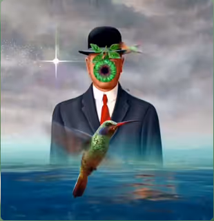 The Son of Man Underwater 2021 by KoKoGO