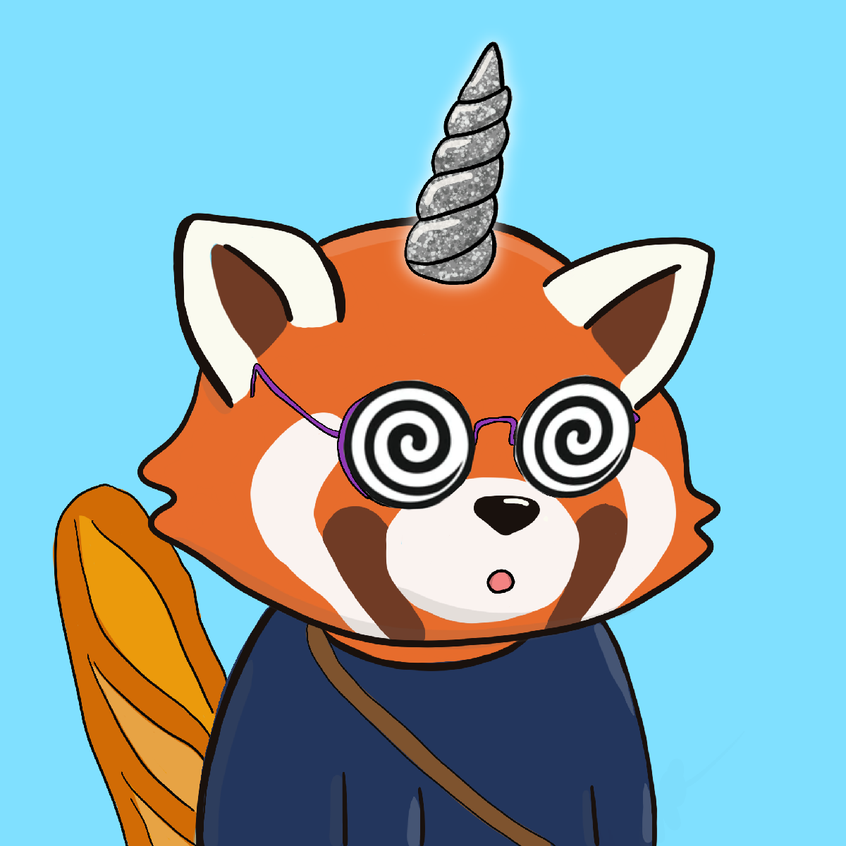 Okay Red Panda #6656