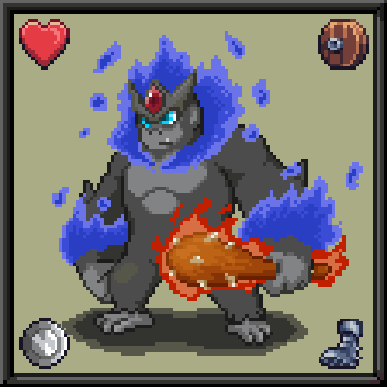 CryptoBeasts Kong #7887