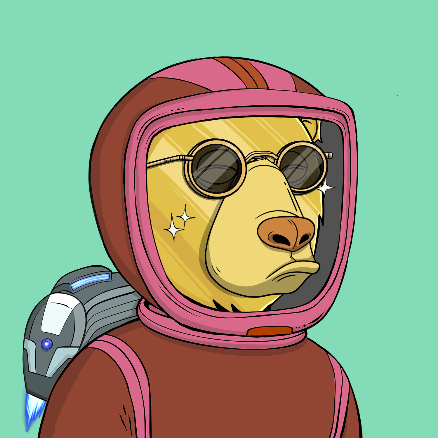 Okay Space Bear #634