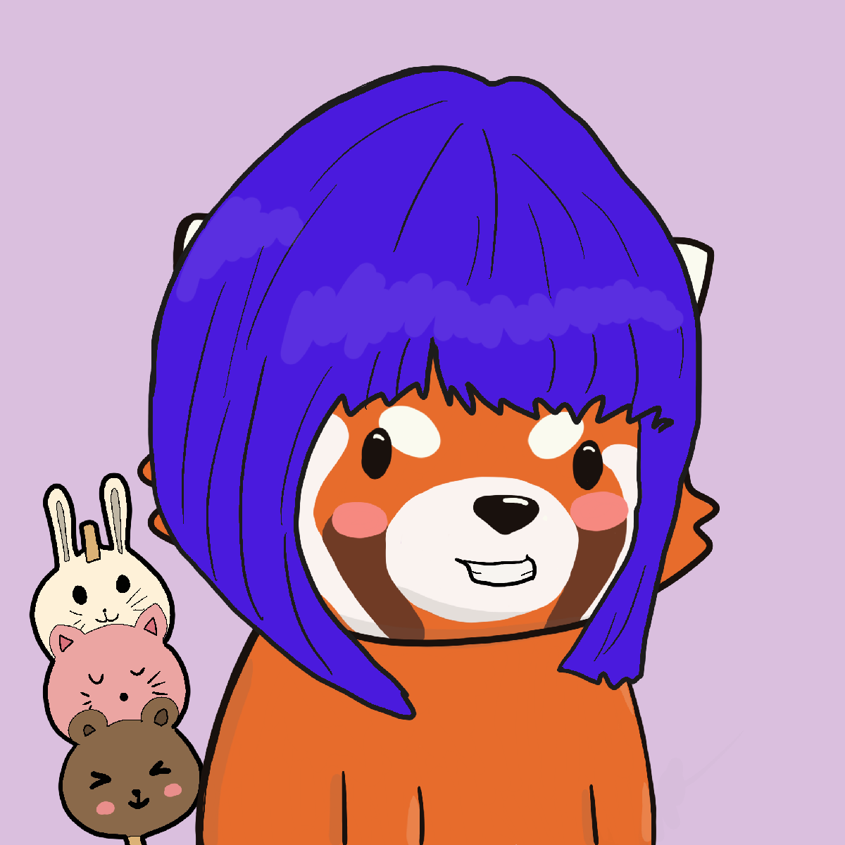 Okay Red Panda #6662