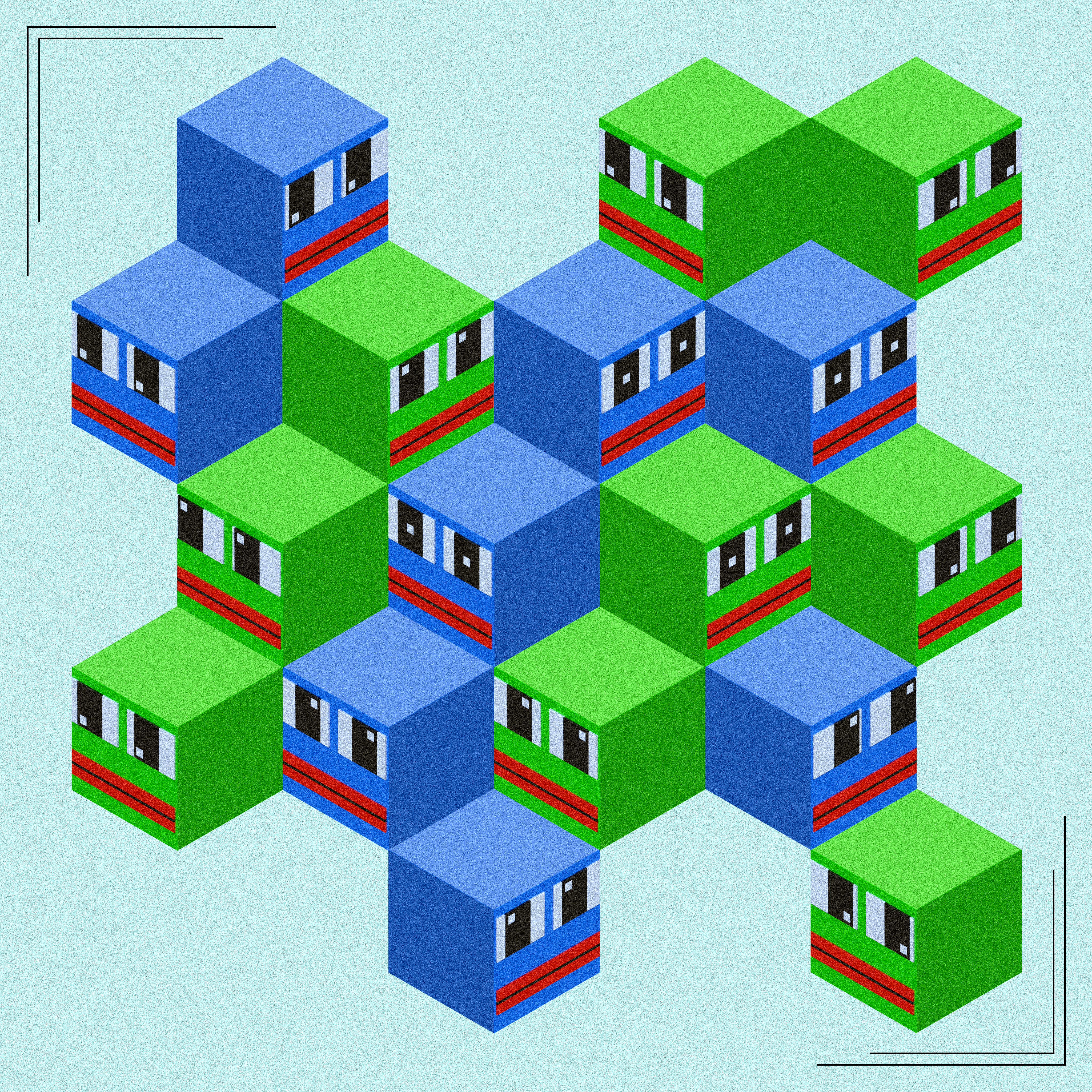 Isometric Pepe #20