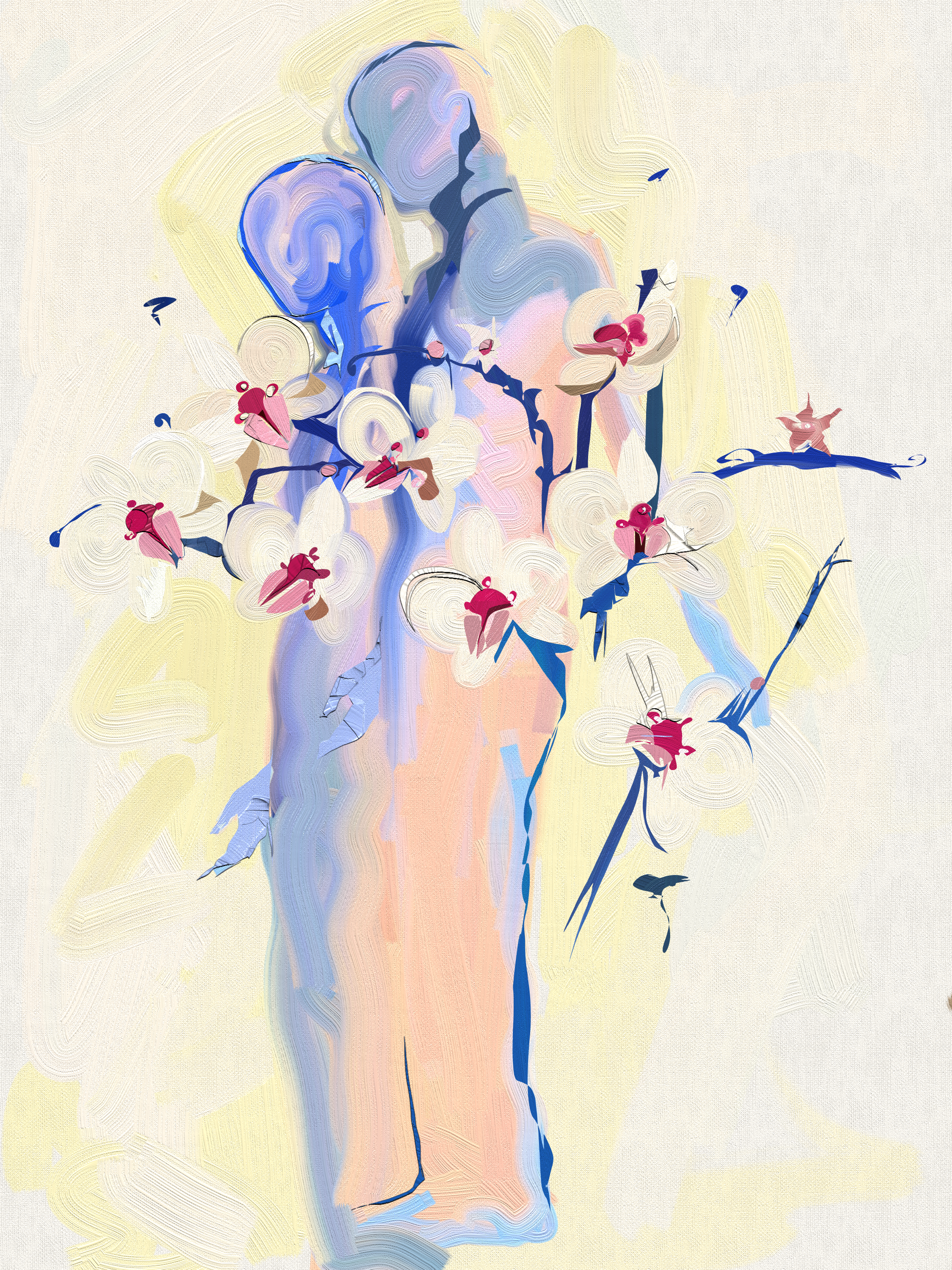 i've been blossoming alone over you