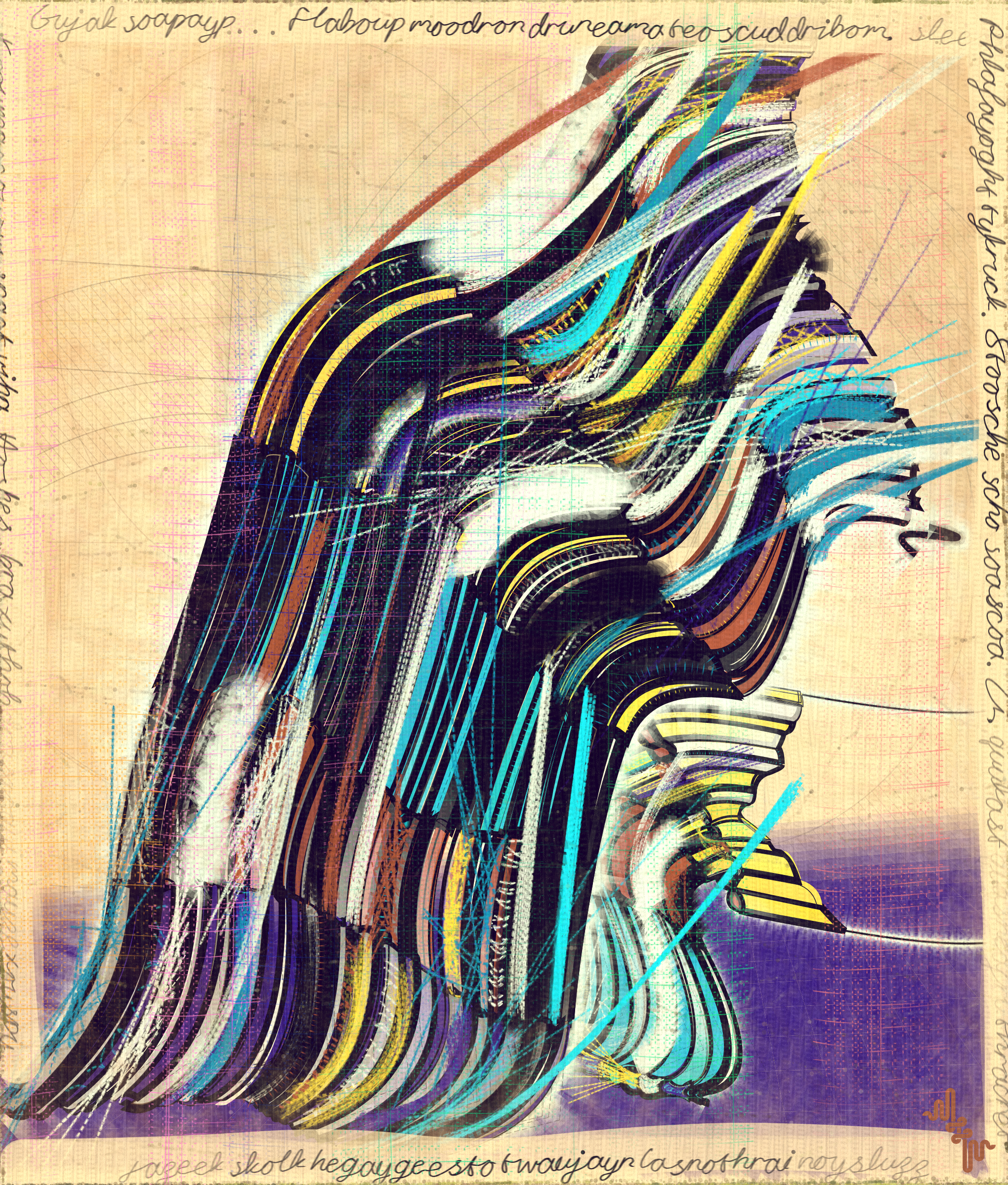 Amplitudes of Canvas #202
