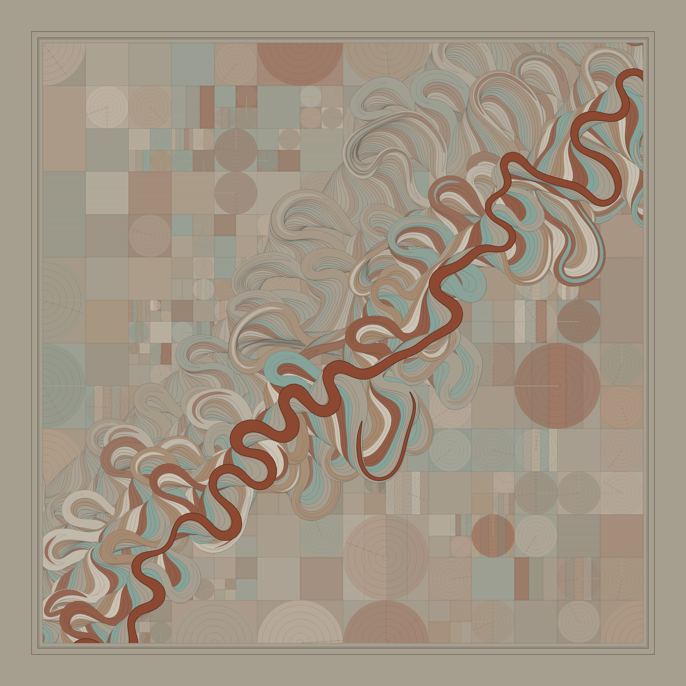 Ancient Courses of Fictional Rivers #120