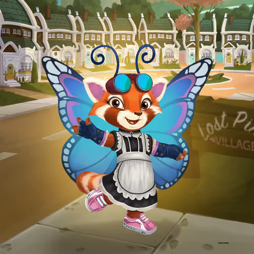 Isabella the Red Panda #5873