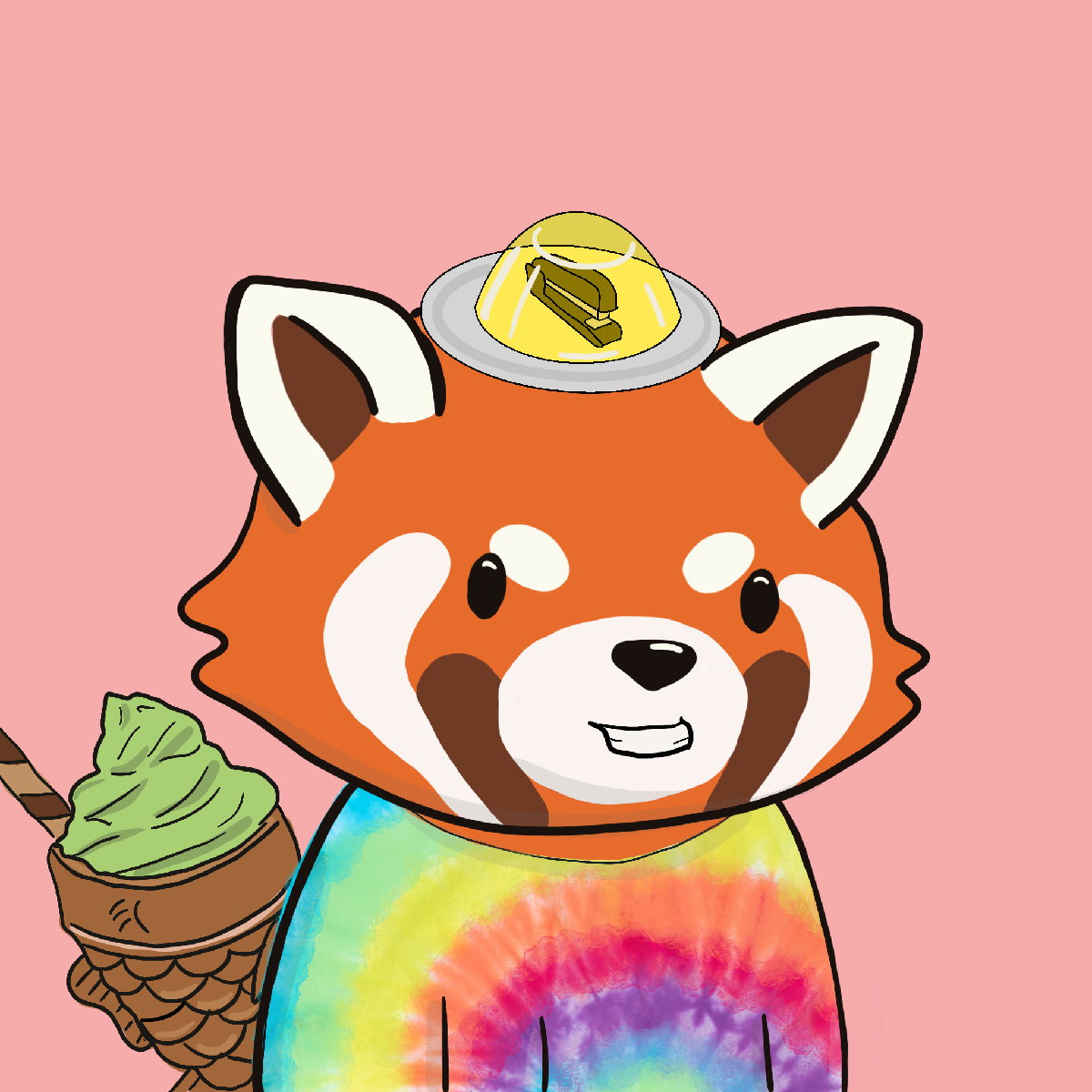 Okay Red Panda #6571
