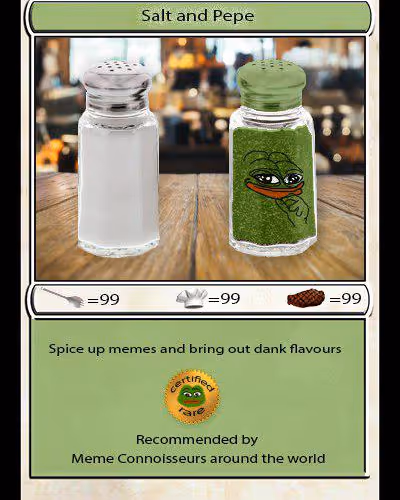 SALTANDPEPE | Series 3 Card 39