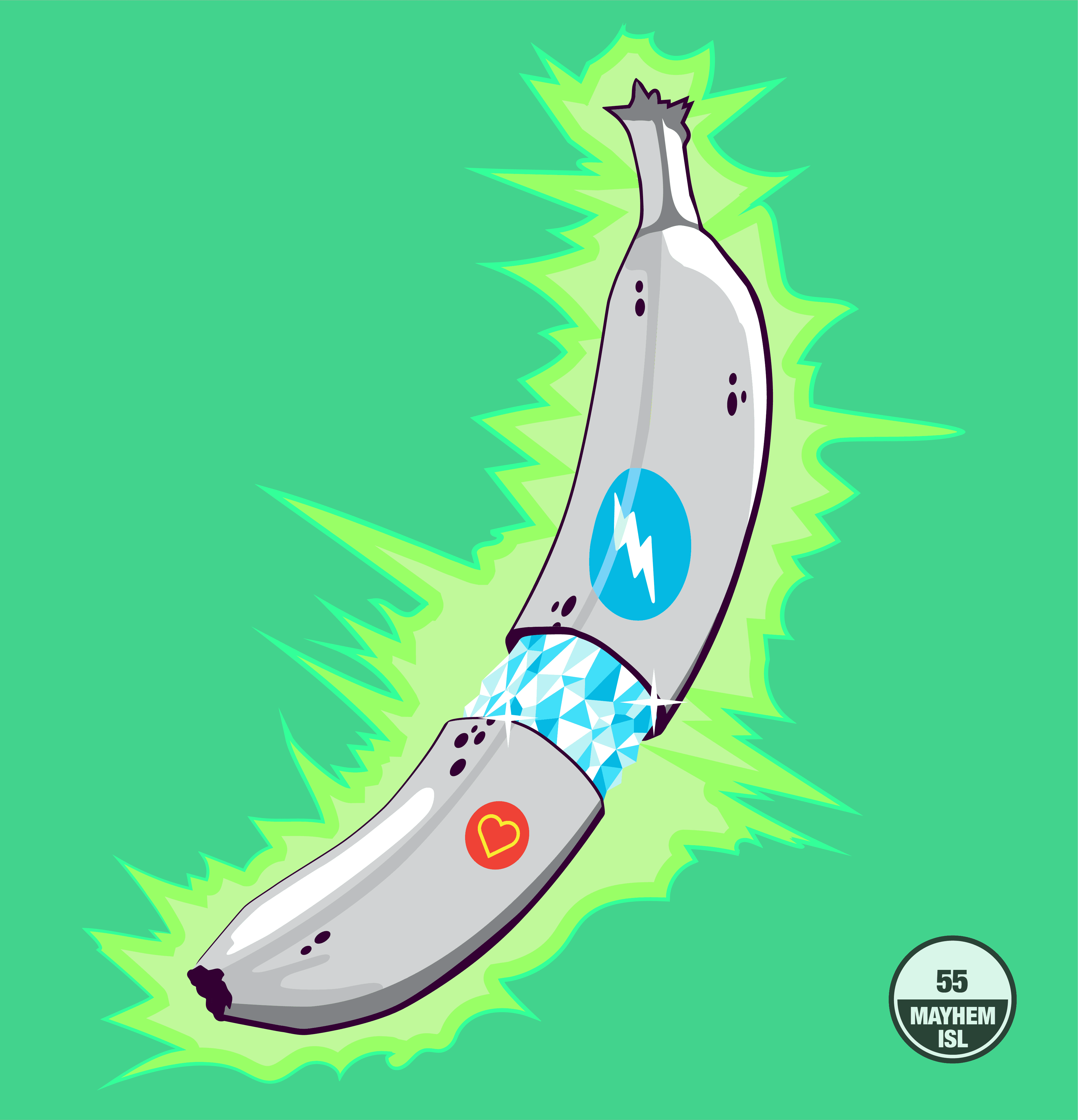 Mayhem Island Banana #55