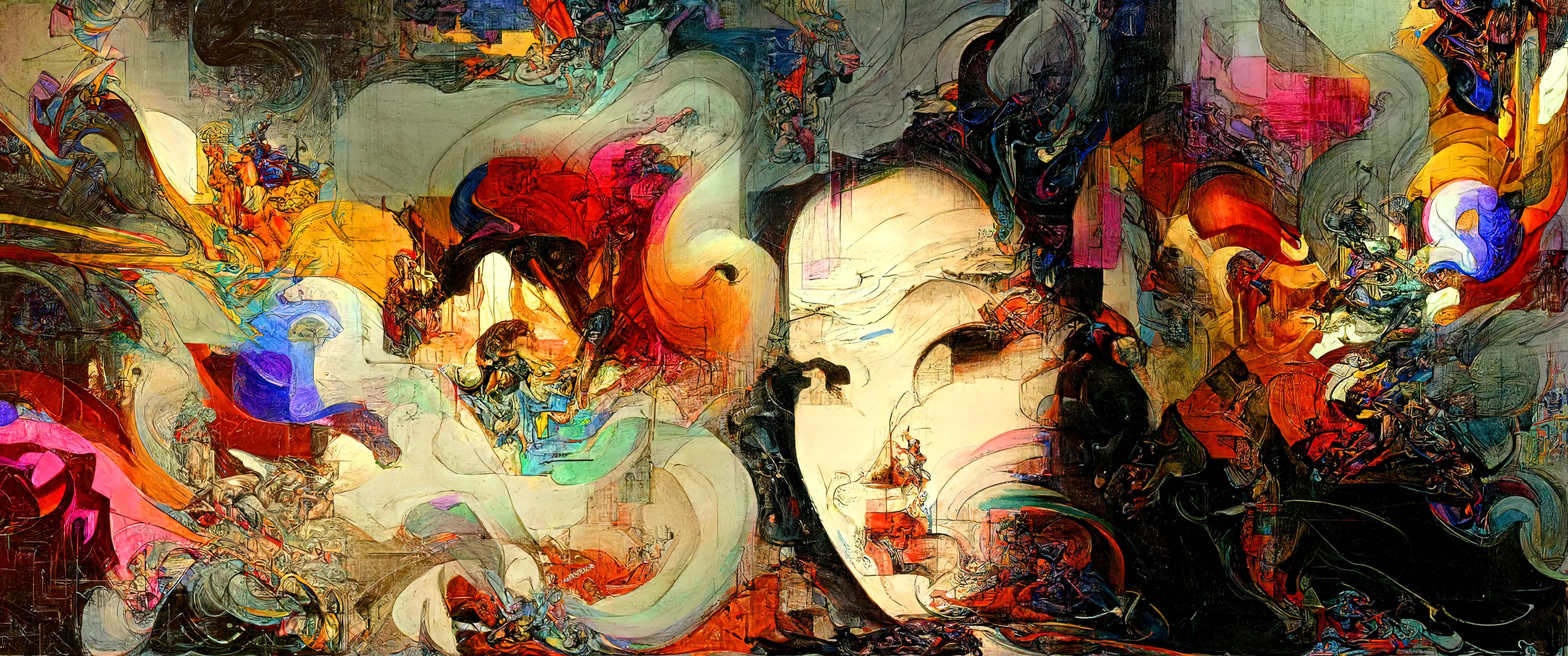 A face in an artificial dream 11