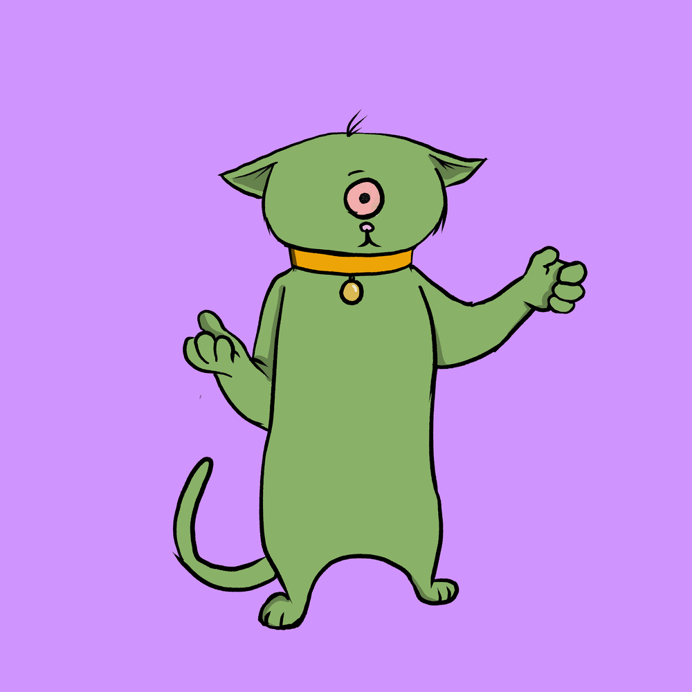 Blazed Cat #7026