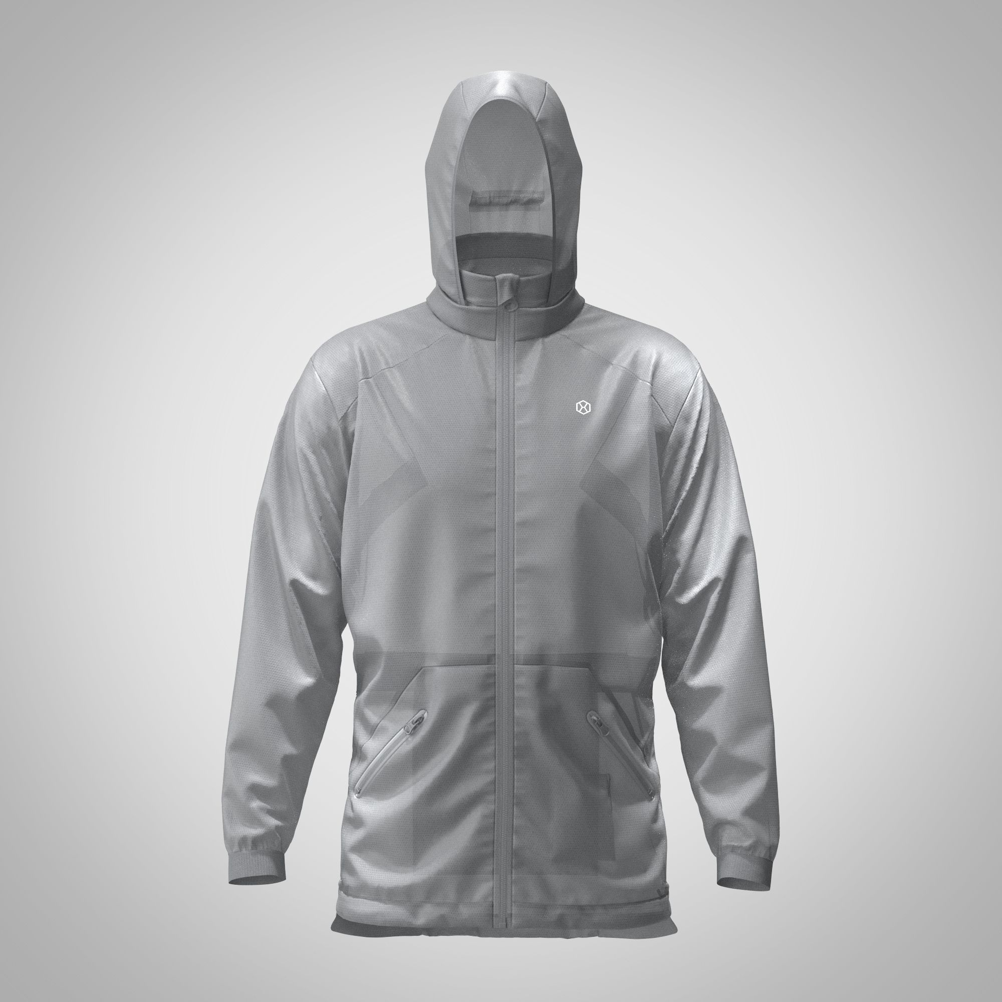 The Nomad(e) Jacket In Grey by Graphene-X #14