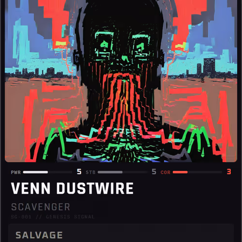 VENN DUSTWIRE — Scavenger